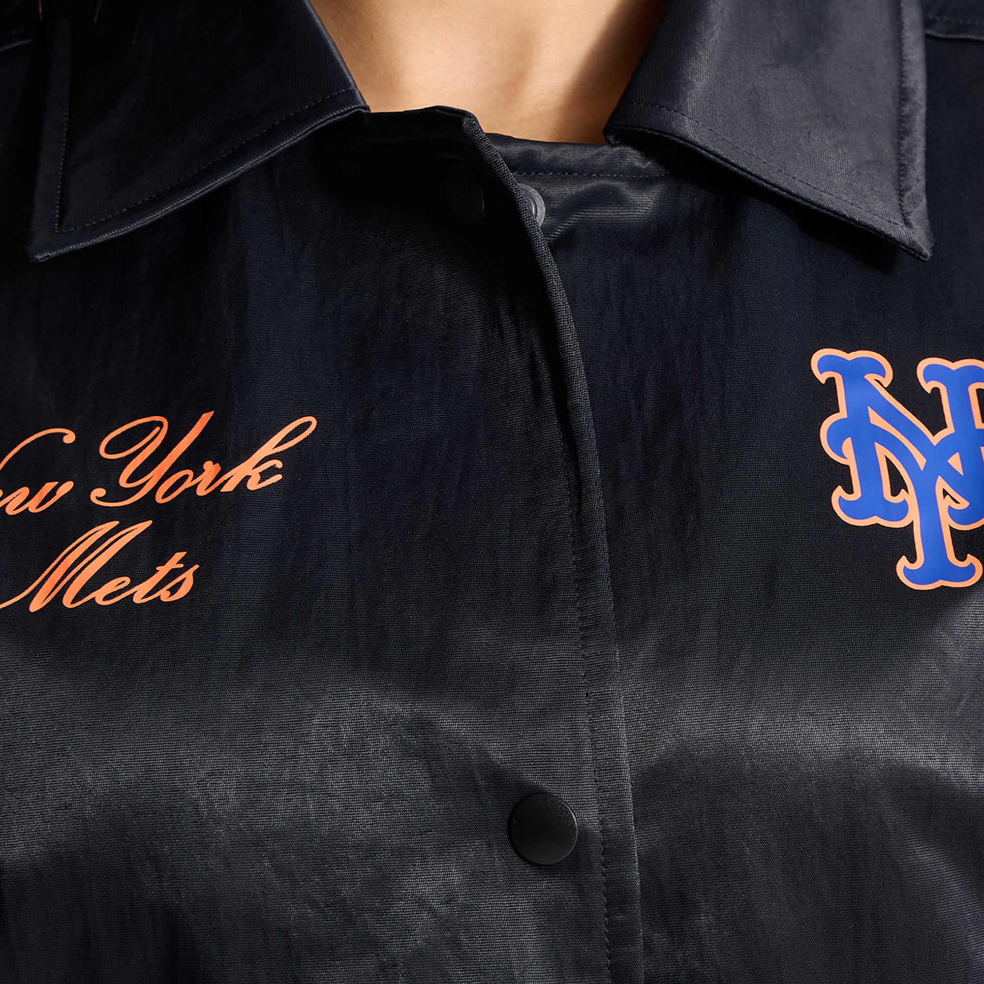 Women's lululemon Black New York Mets Coaches Jacket