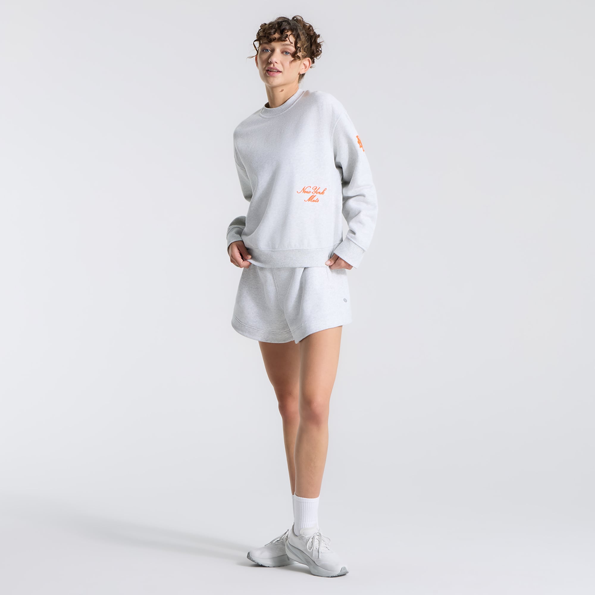 Women's lululemon True Navy New York Mets Oversized Steady State Crew