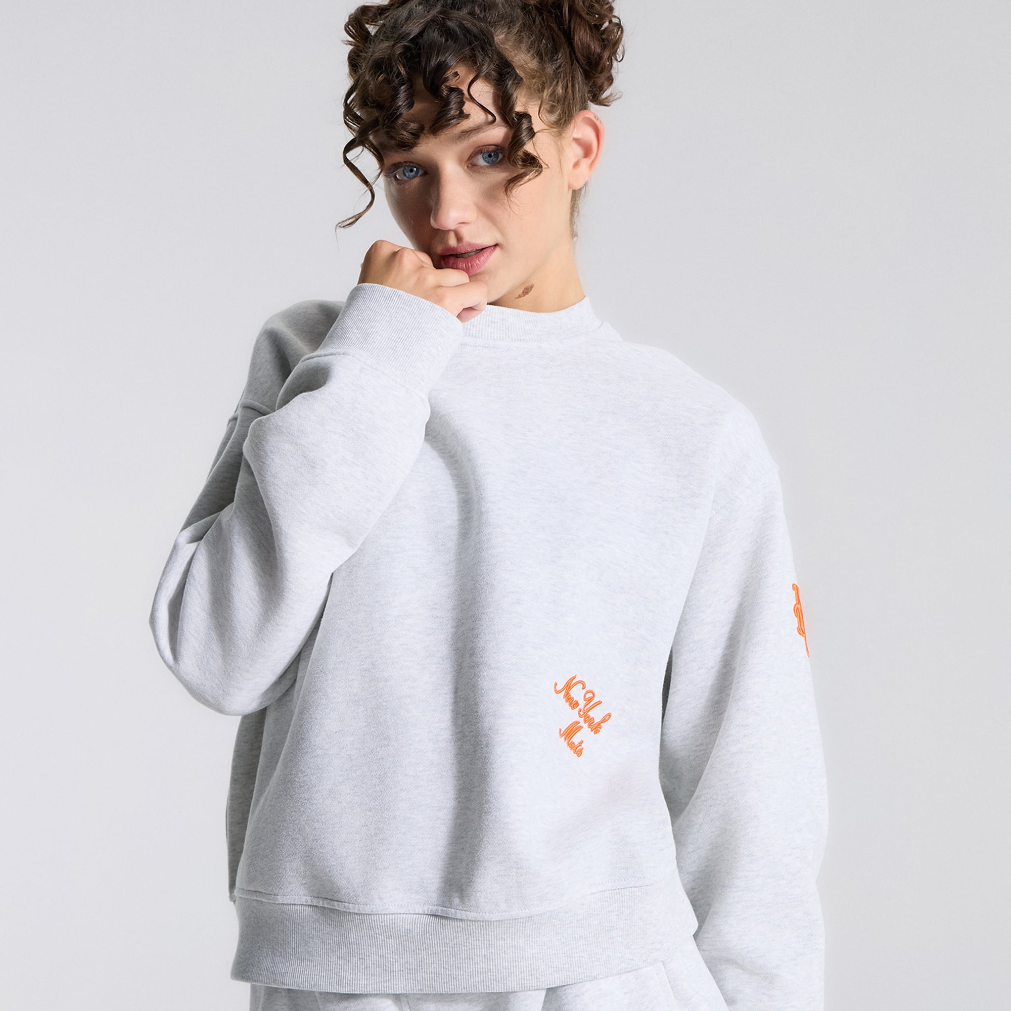 Women's lululemon True Navy New York Mets Oversized Steady State Crew