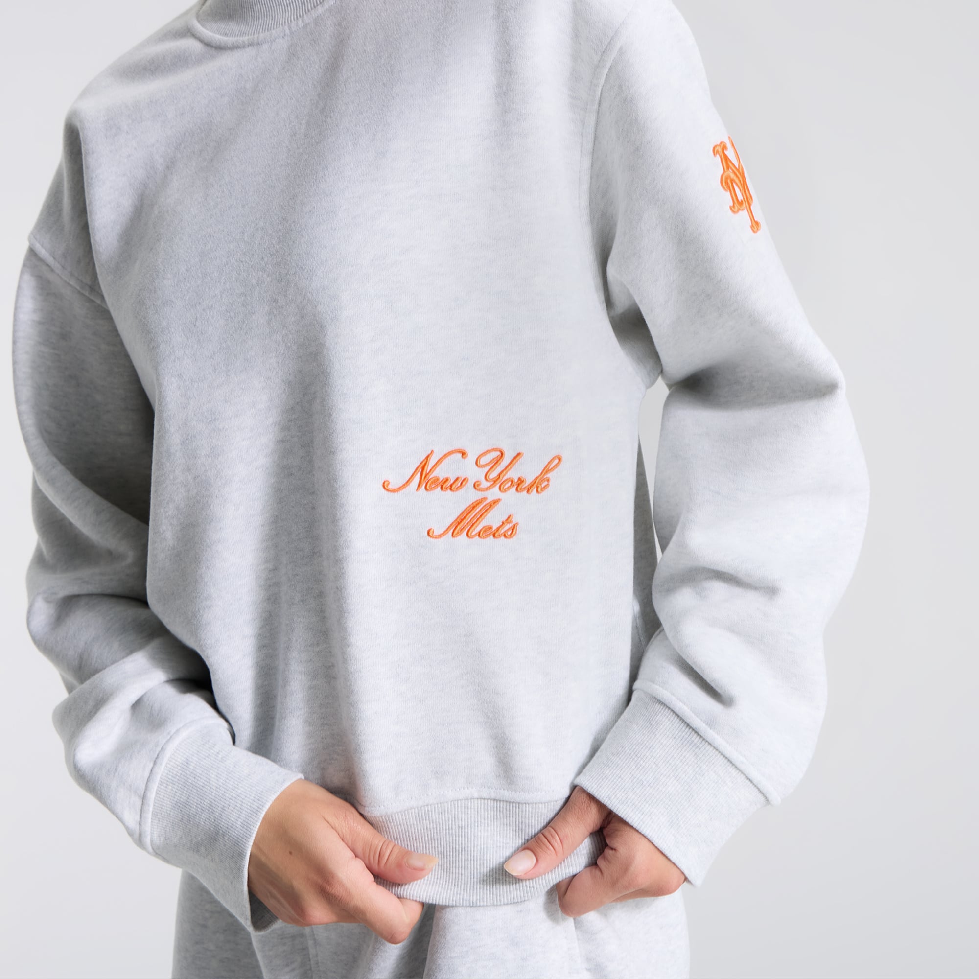 Women's lululemon True Navy New York Mets Oversized Steady State Crew