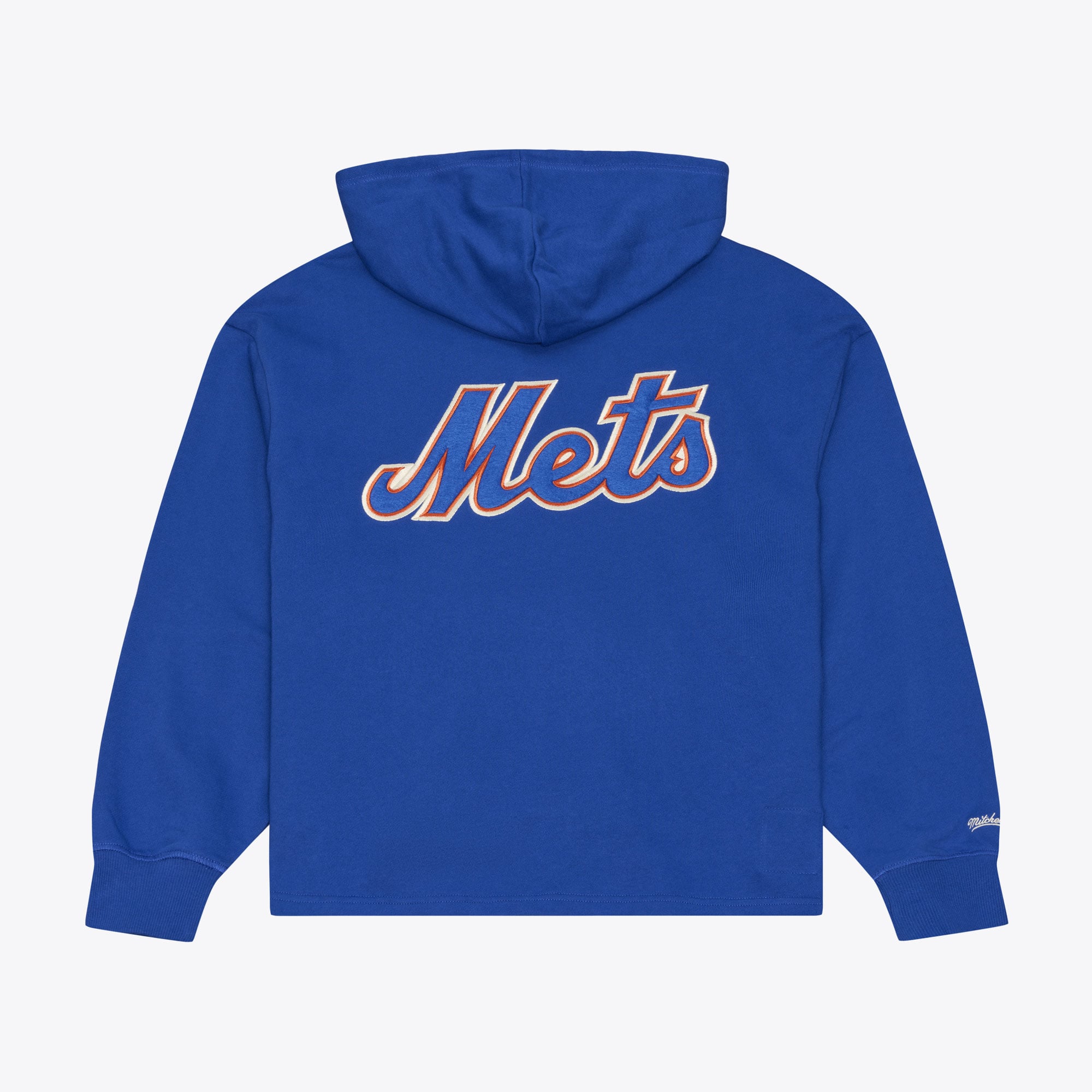 Sweat à capuche Mitchell & Ness Royal New York Mets Cooperstown Collection Retro Roots pour femme