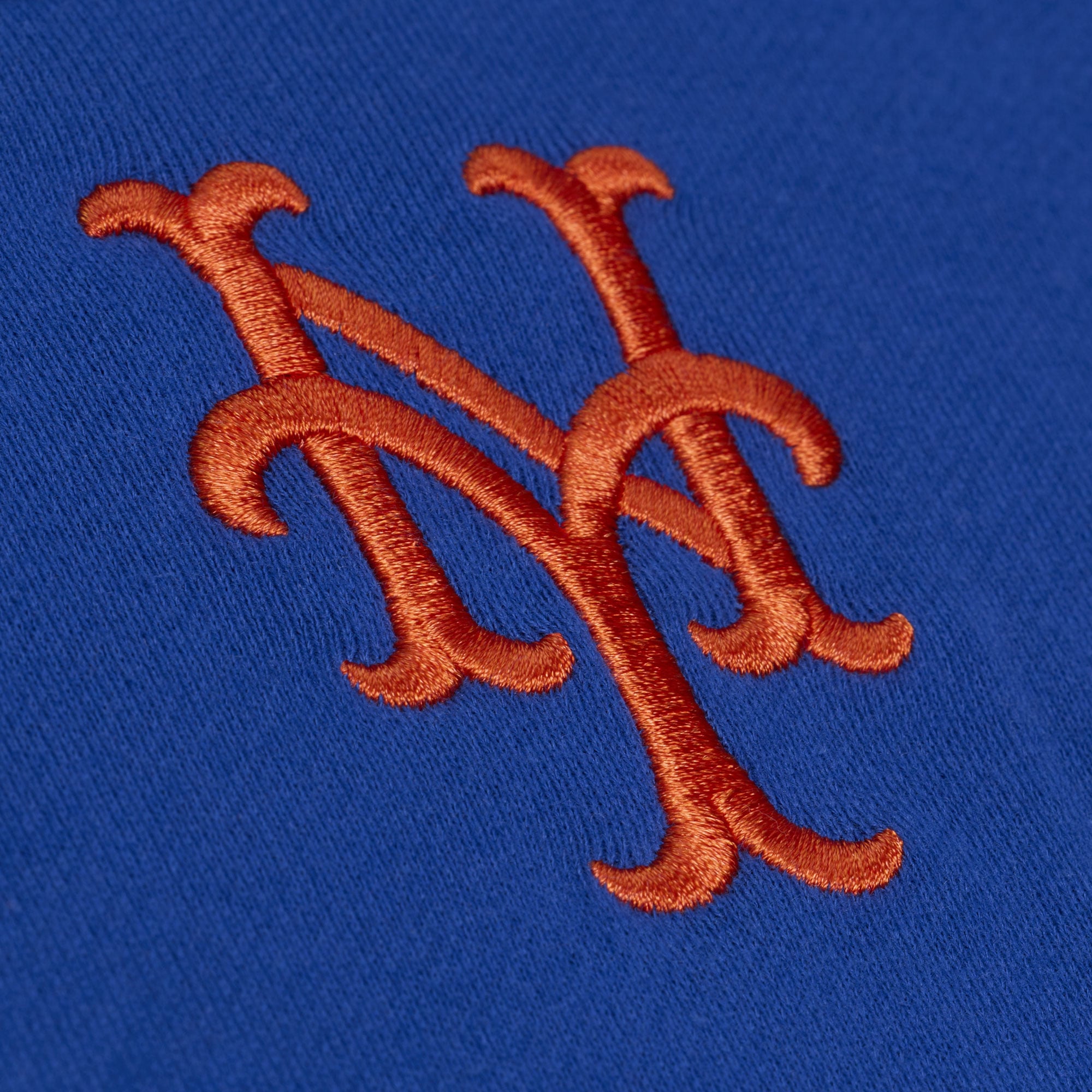 Sweat à capuche Mitchell & Ness Royal New York Mets Cooperstown Collection Retro Roots pour femme