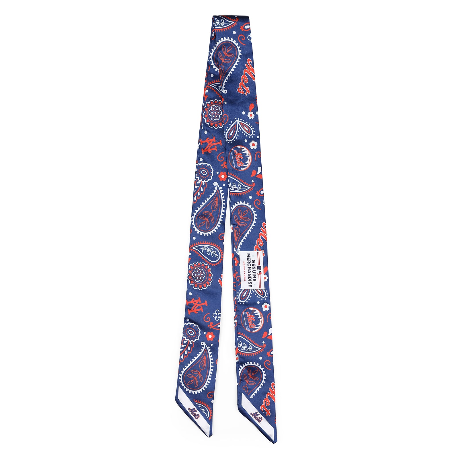 Bandana pour femme Montana West Royal New York Mets, sac et écharpe