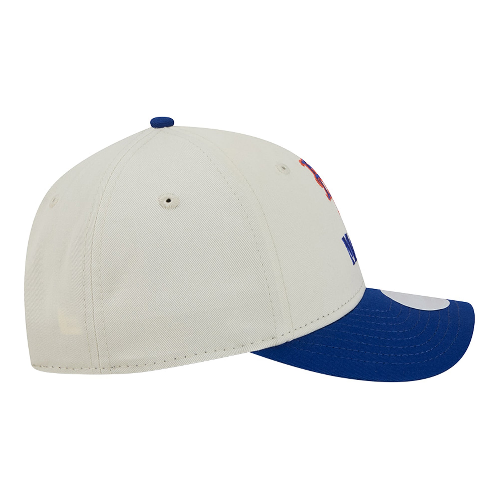 Women's New Era Cream/Royal New York Mets Primary 9FORTY M-Crown Adjustable Hat