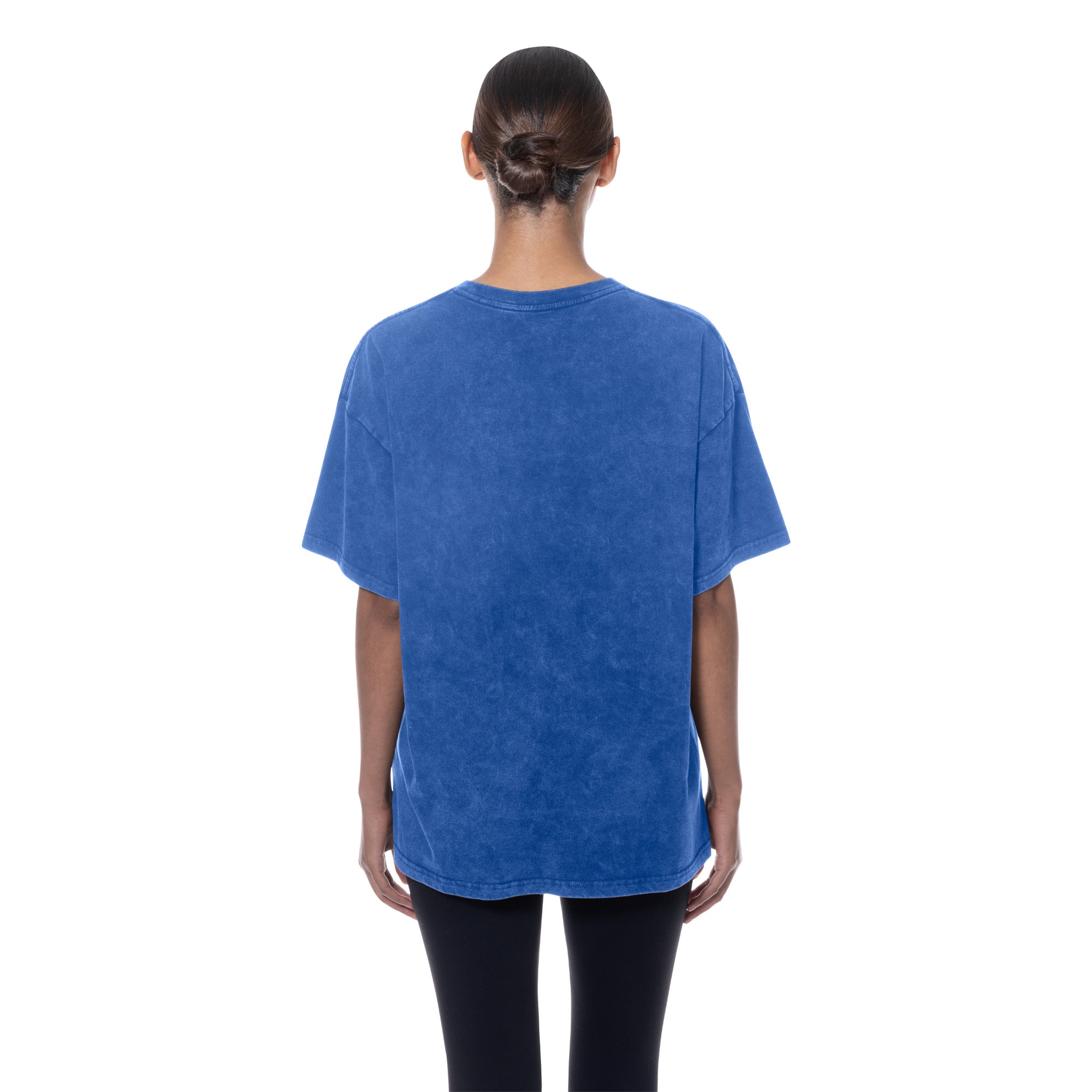 Women's New Era Royal York Mets Throwback Mineral Wash Boyfriend T-Shirt