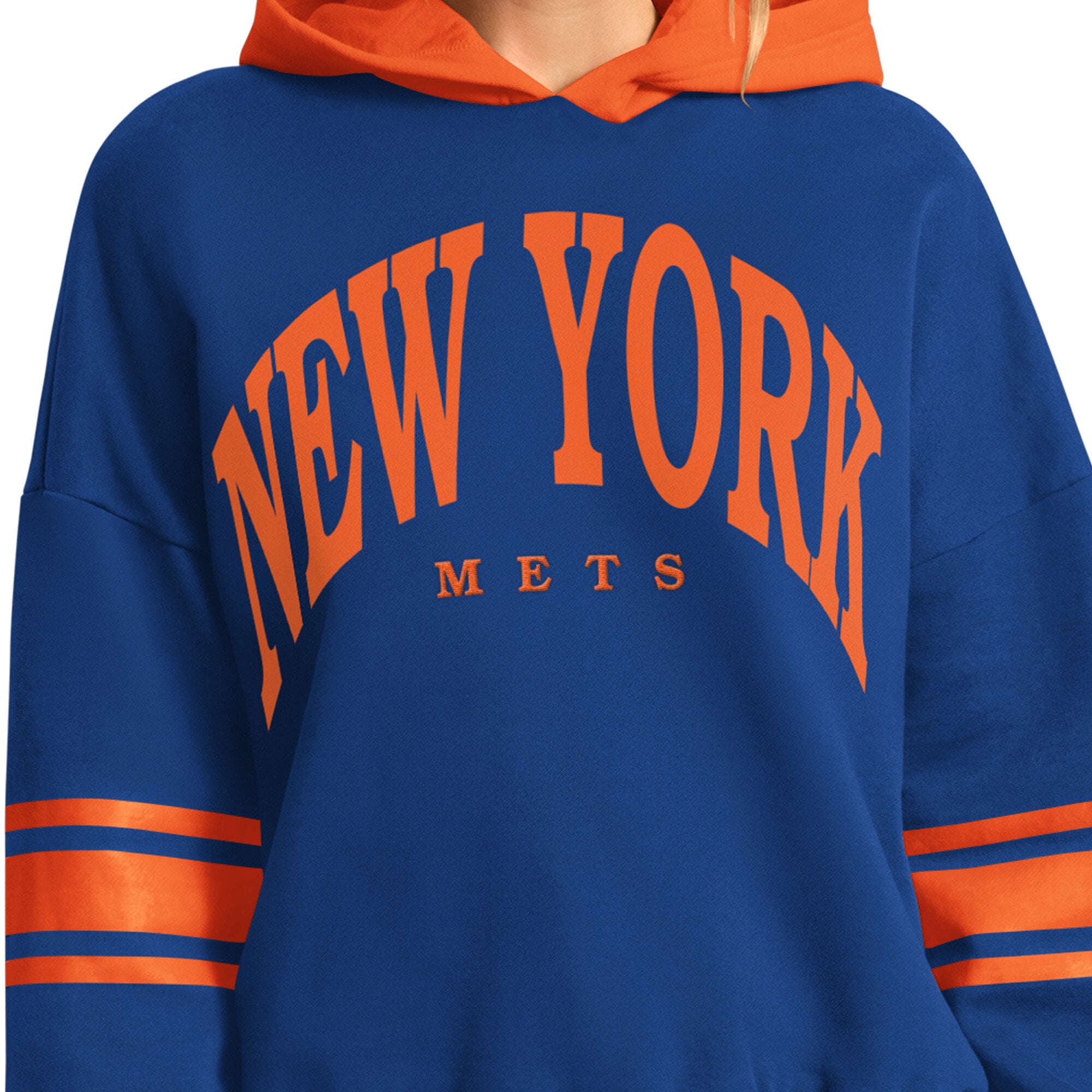 Sweat à capuche Starter Royal pour femmes, New York Mets, Meilleur entraîneur