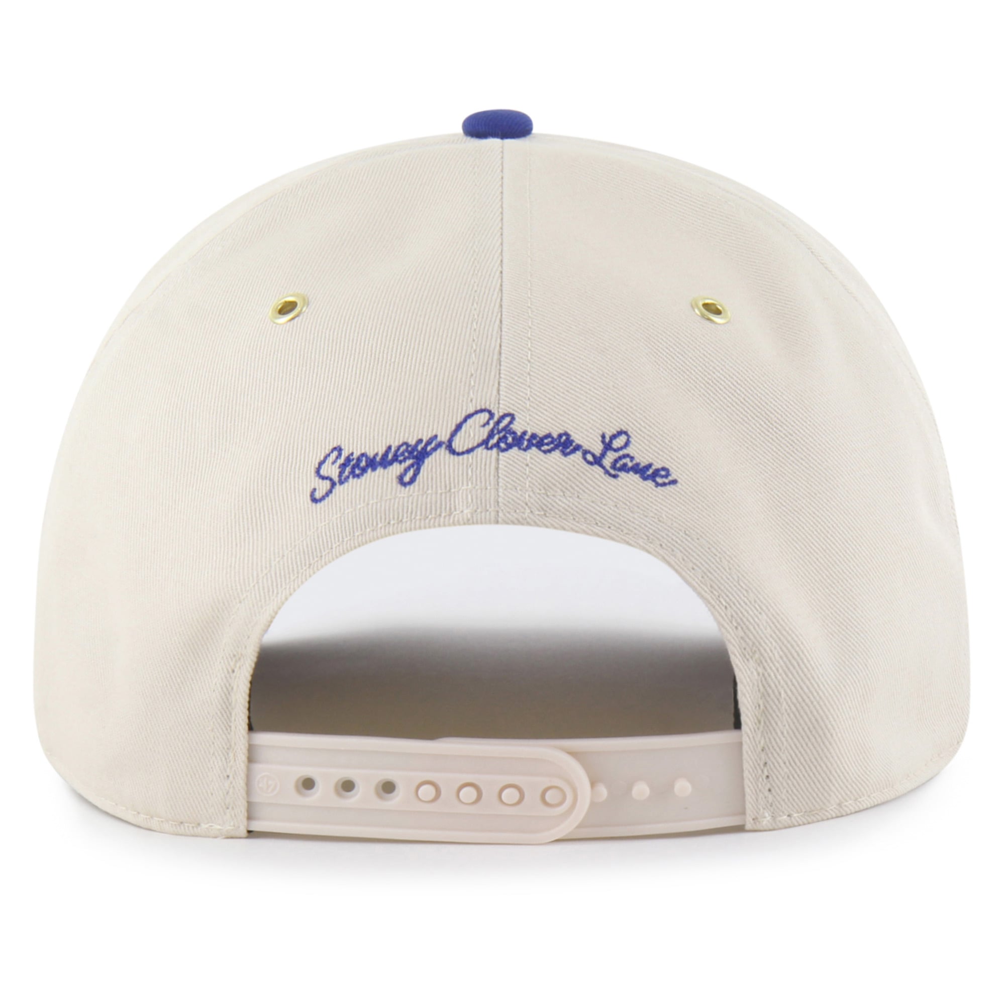 Women's Stoney Clover Lane x '47 Natural New York Mets Glitter Rope Hitch Adjustable Hat