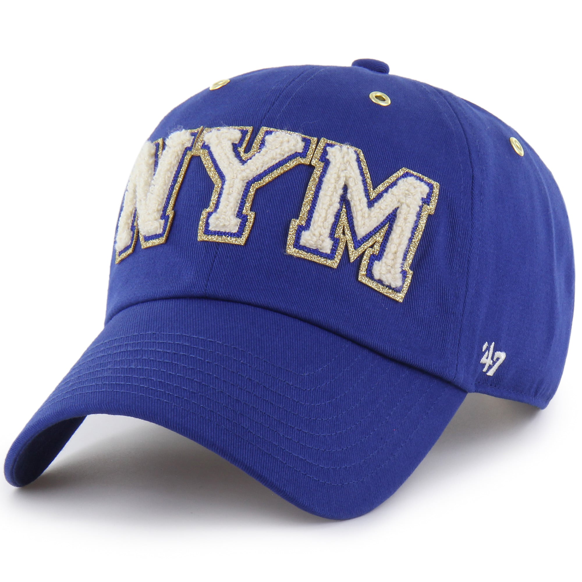 Women's Stoney Clover Lane x '47 Royal New York Mets Acro Charm Clean Up Adjustable Hat