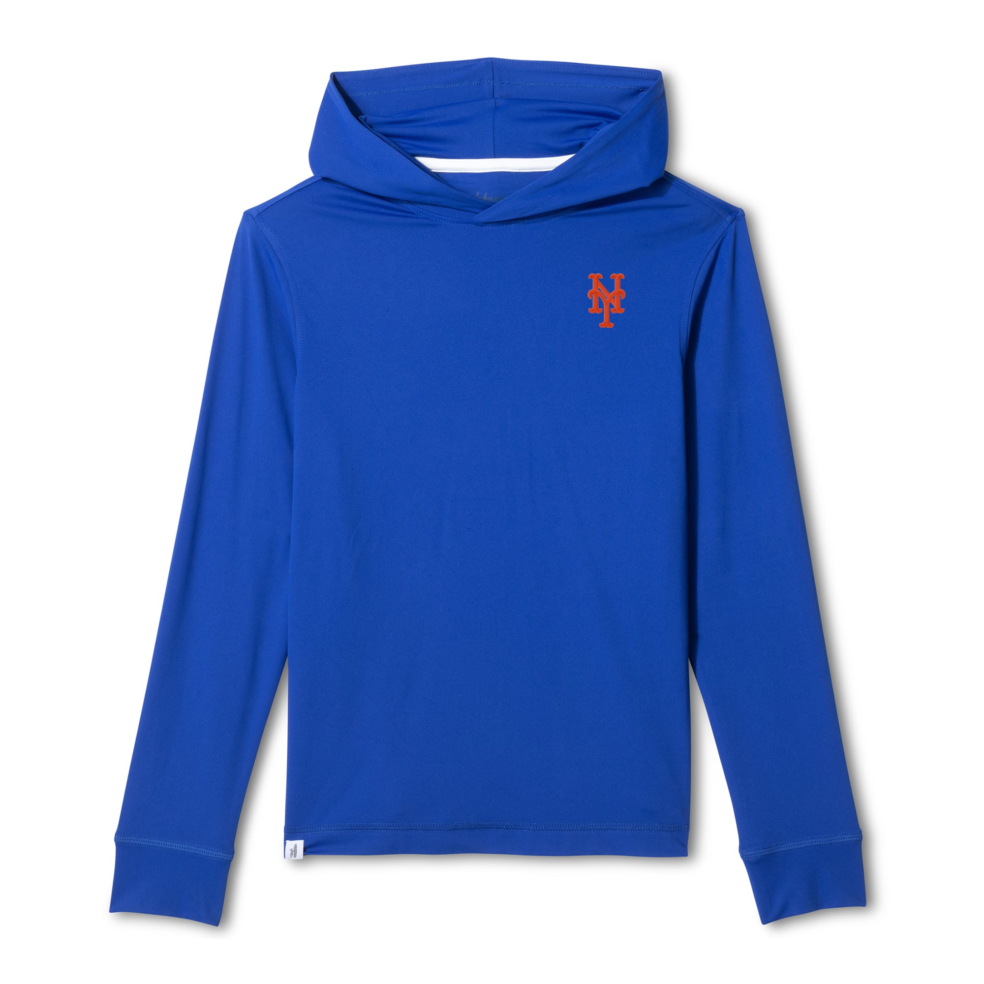 Youth Johnnie-O Royal New York Mets Durant Long Sleeve Hooded T-Shirt