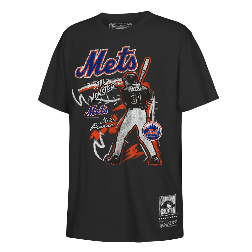 ユース Mitchell&Ness マイク・ピアッツァ ブラック ニューヨーク 
