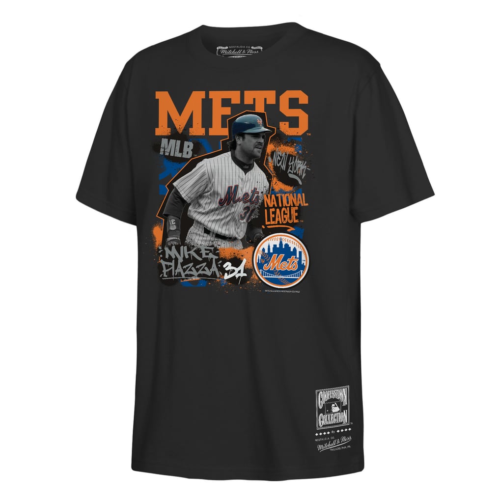 ユース Mitchell&Ness マイク・ピアッツァ ブラック ニューヨーク 