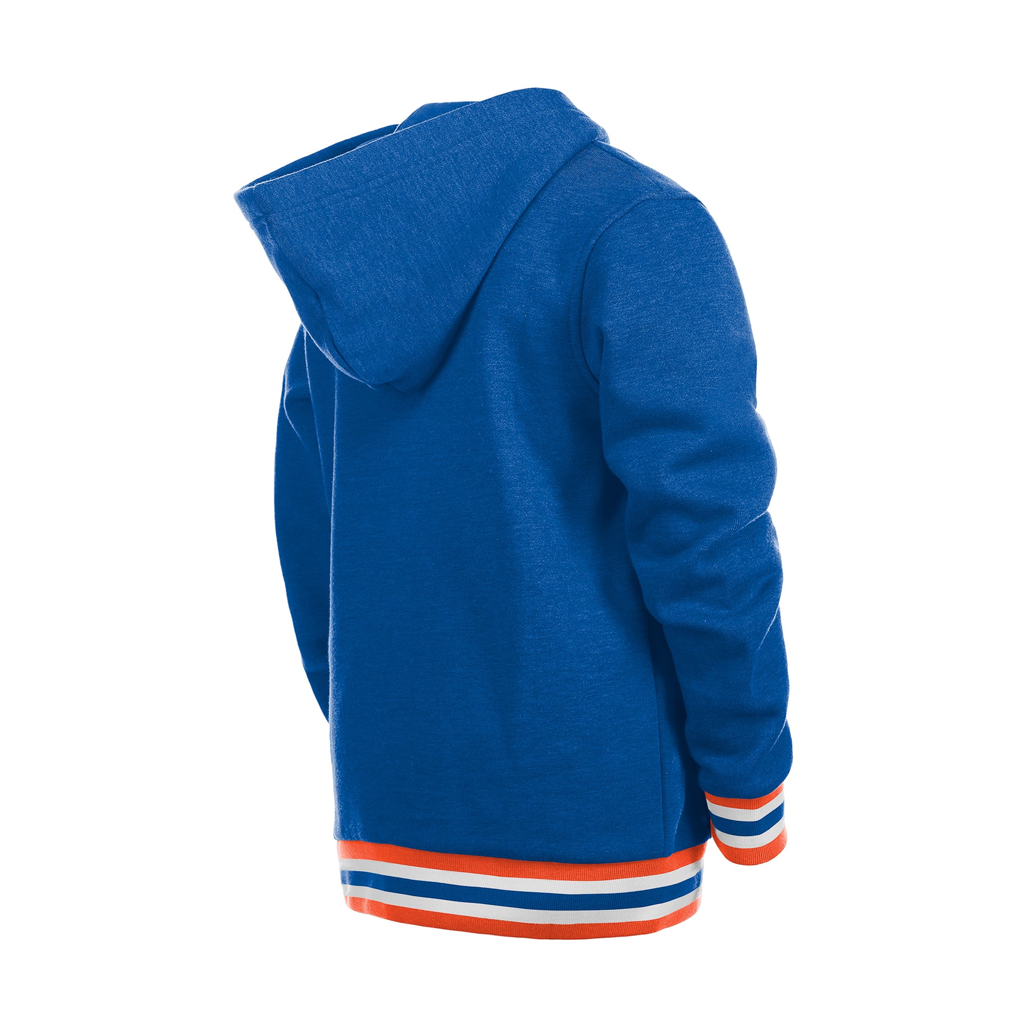 Youth New Era Royal York Mets Knit Trim Pullover Hoodie