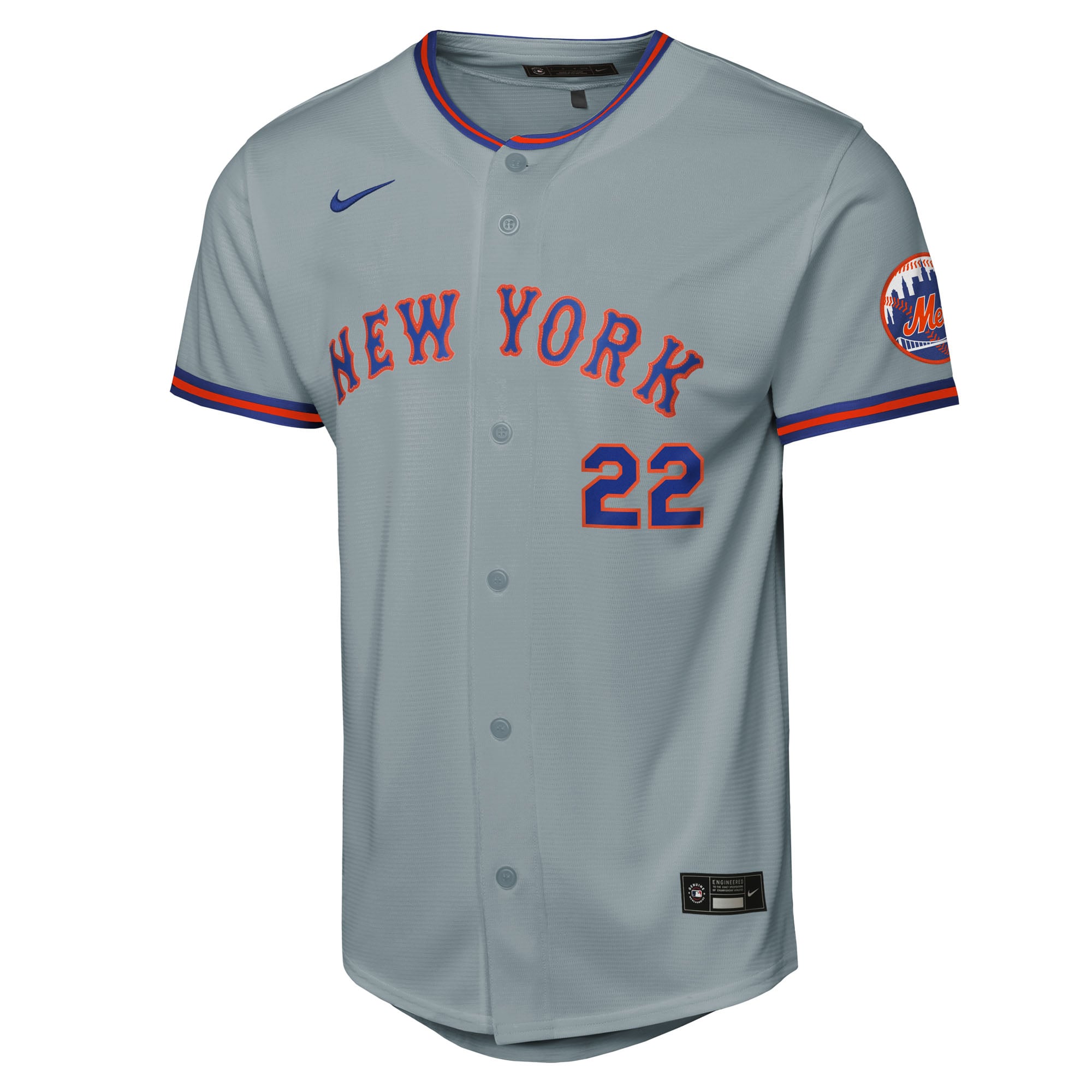 Maillot alternatif Nike Juan Soto Royal des Mets de New York pour jeunes