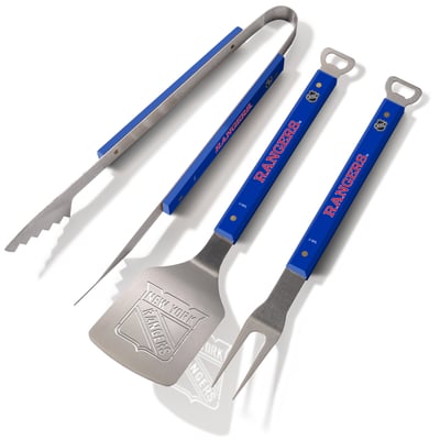 New York Rangers Fanpoint Spirit Series 3-Piece BBQ Set