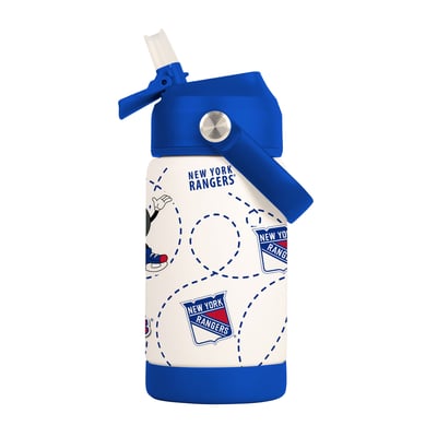 New York Rangers Logo Brands 12oz. Mascot Bottle