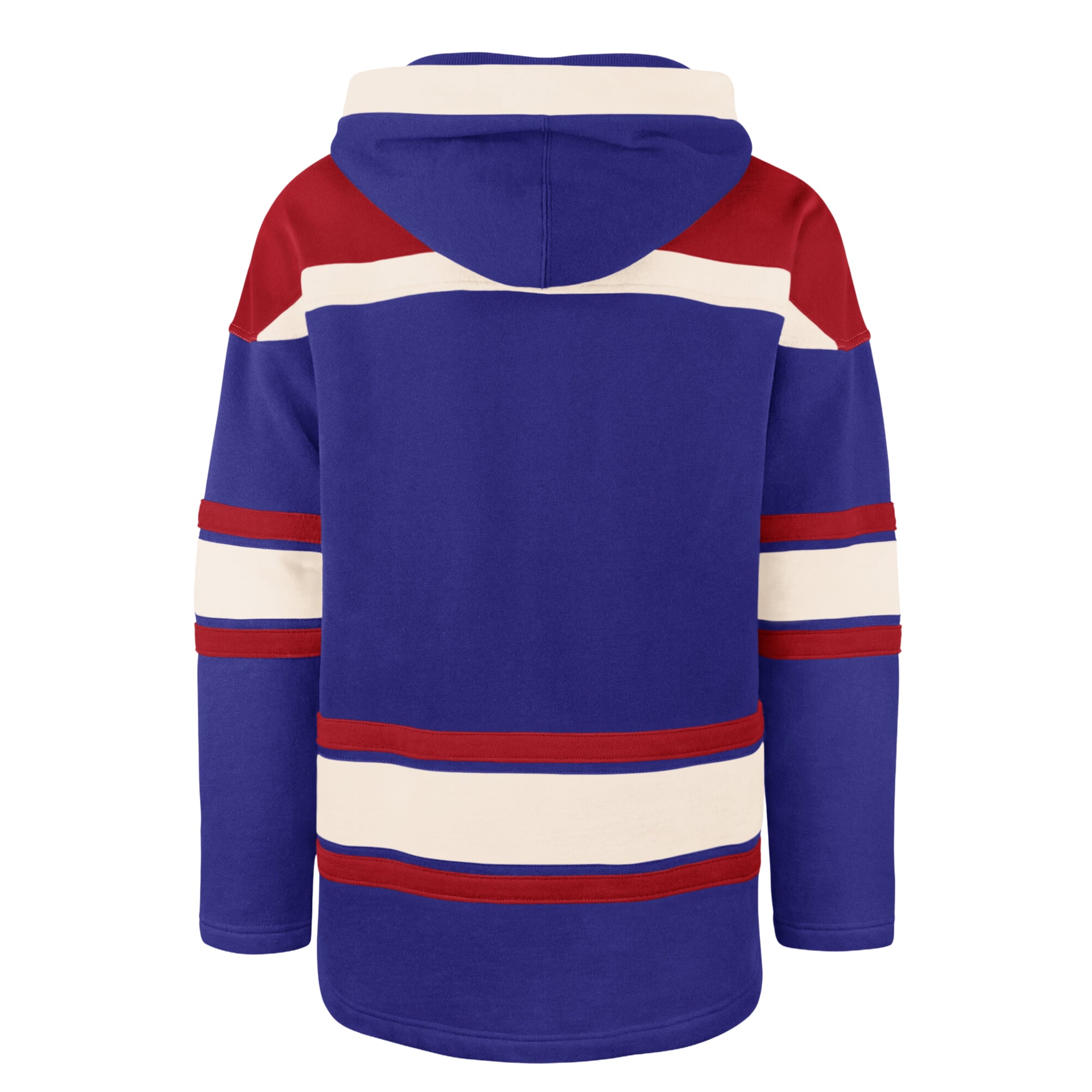 Sweat à capuche Superior Lacer bleu '47 pour homme des New York Rangers