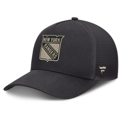 Casquette New York Rangers Fanatics Road Soft Wash A-Frame Meshback - Anthracite