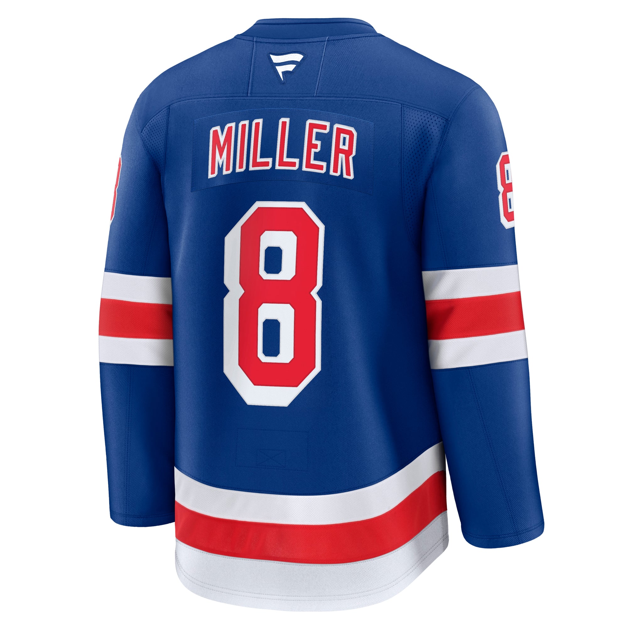 Maillot domicile premium bleu des Rangers de New York J.T. Miller (Fanatics) pour homme