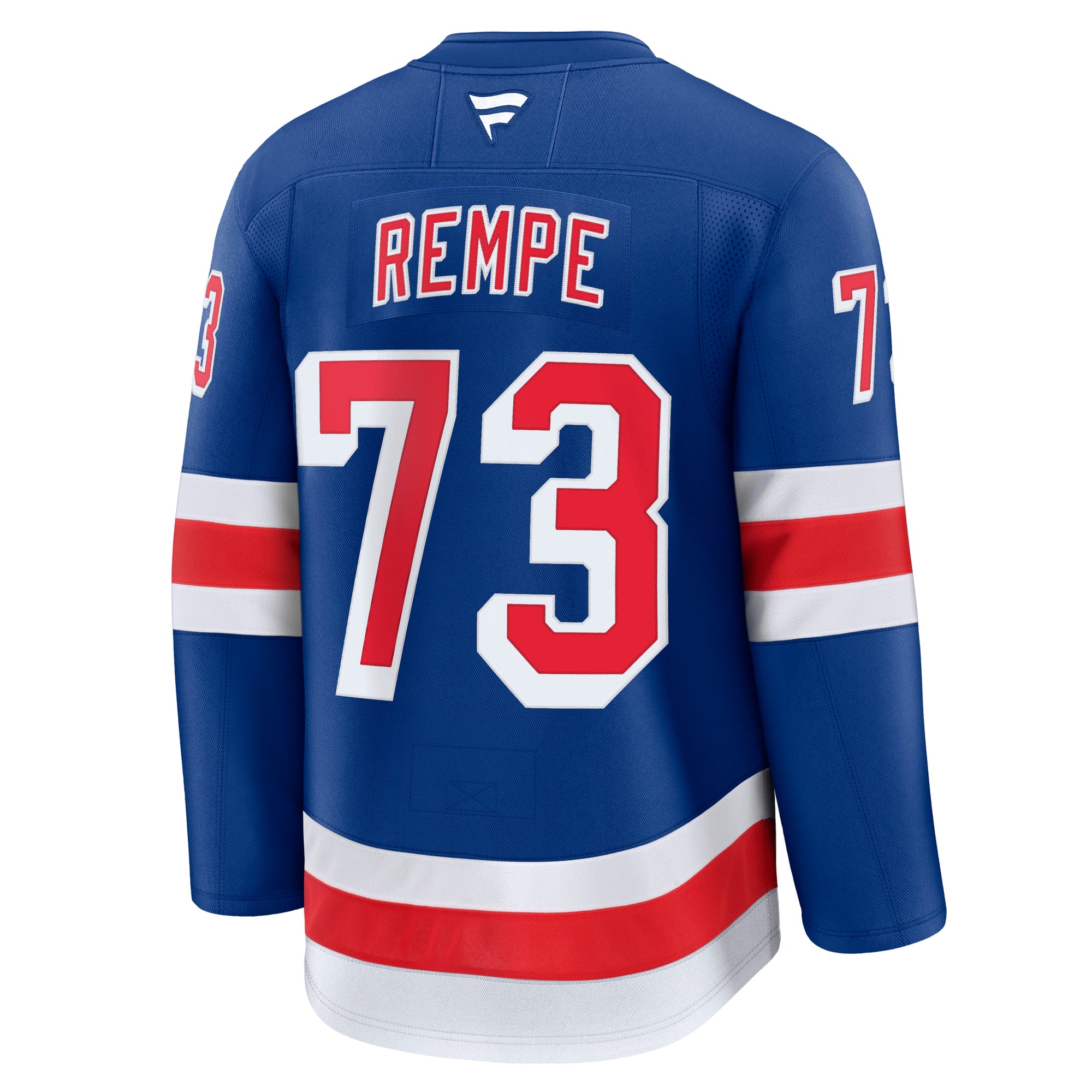 Maillot domicile premium bleu des Rangers de New York Matt Rempe (Fanatics) pour homme