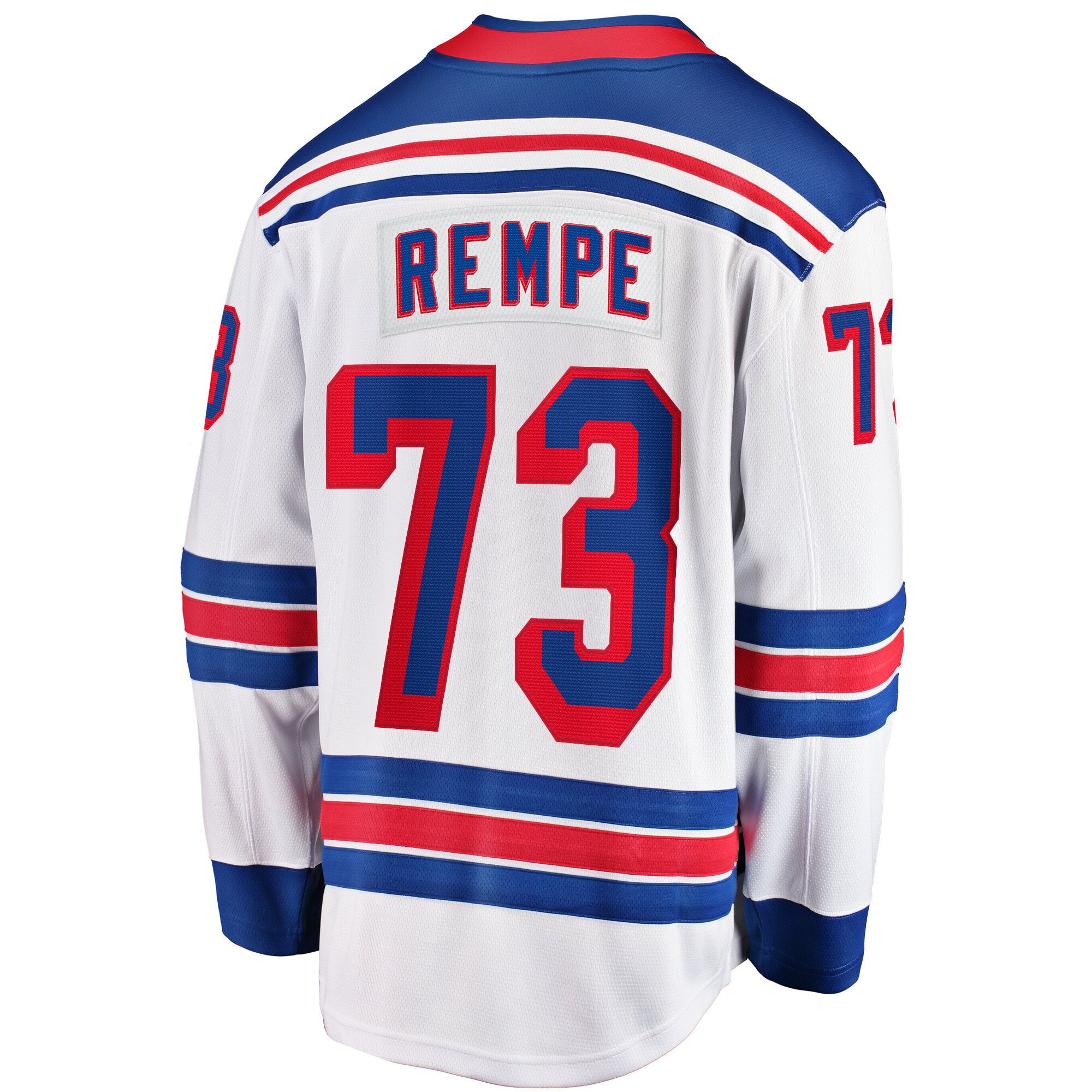 Maillot extérieur blanc Matt Rempe des Rangers de New York pour homme (Fanatics).