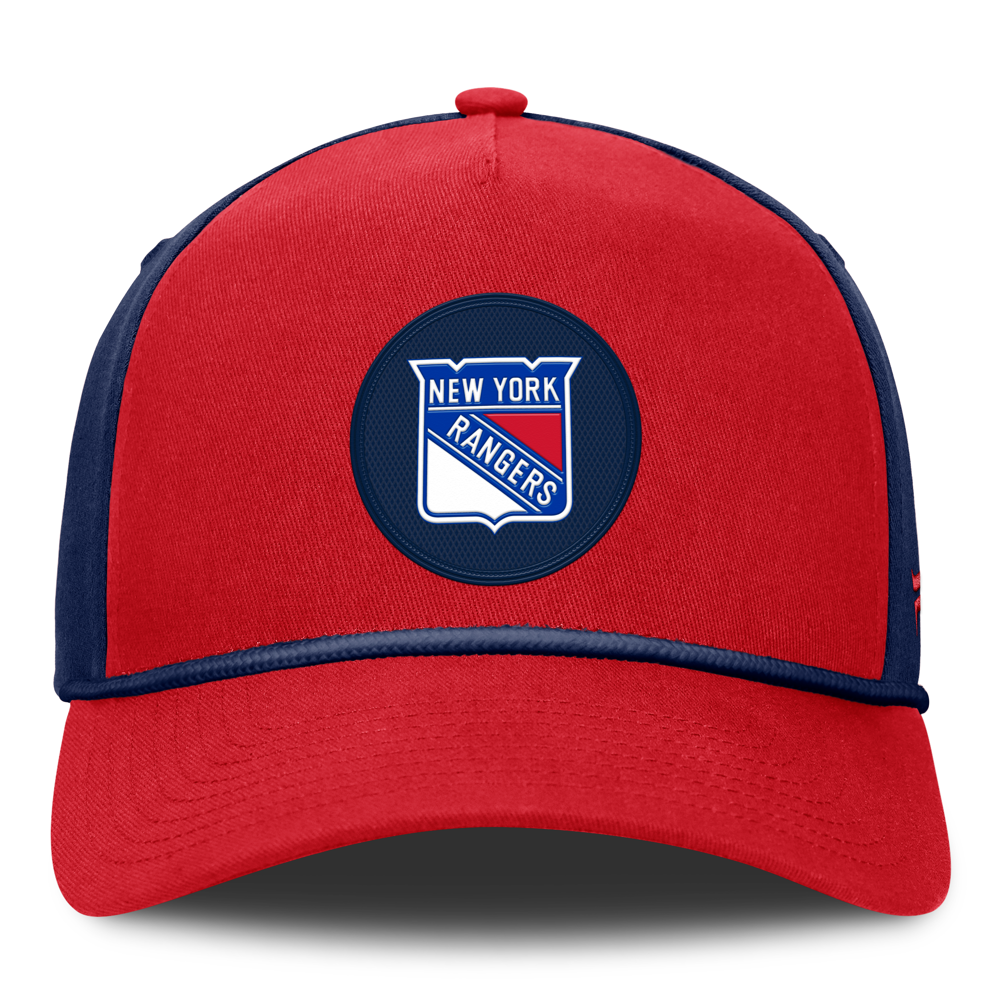 Men's Fanatics Navy New York Rangers Authentic Pro Rink A-Frame Adjustable Hat