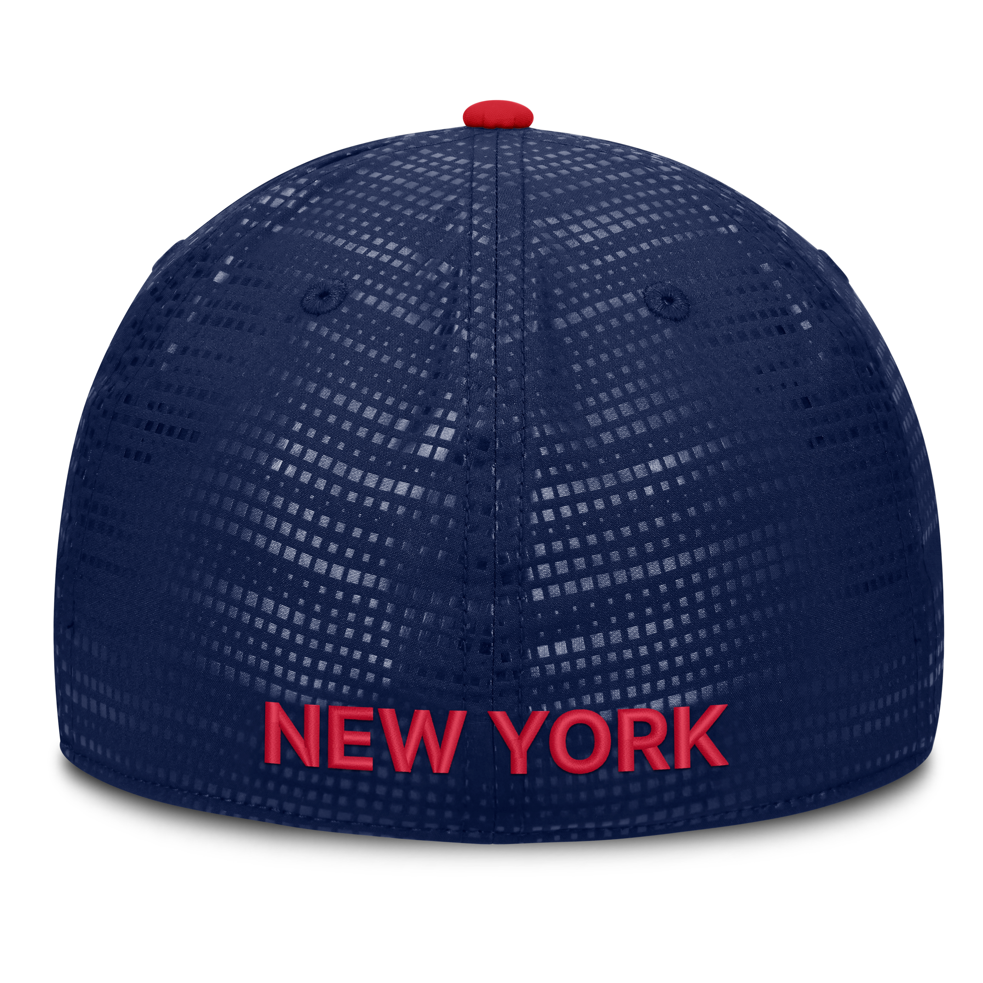 Men's Fanatics Navy New York Rangers Authentic Pro Rink Debossed Stretch Fit Hat