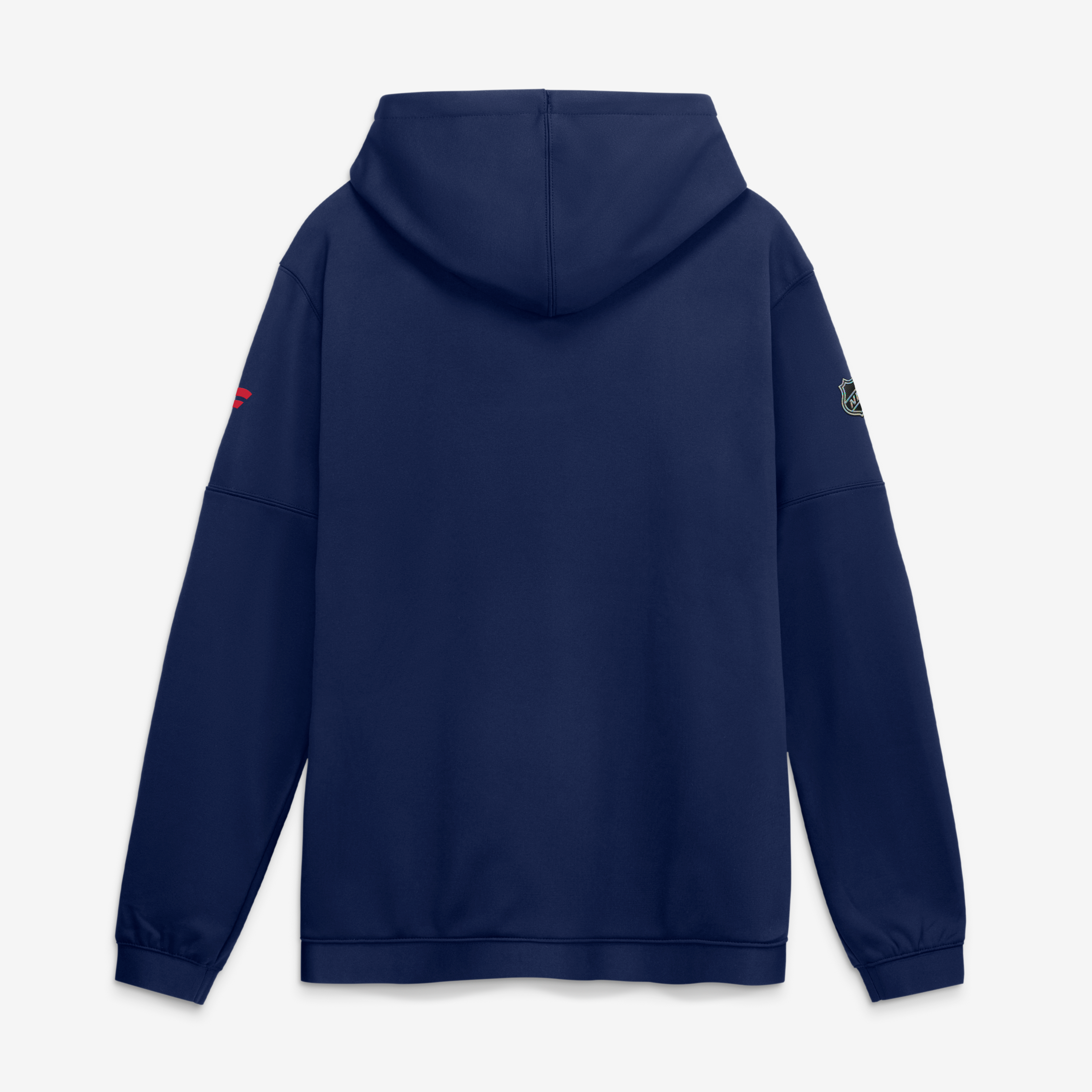 Men's Fanatics Navy New York Rangers Authentic Pro Rink Fleece Pullover Hoodie
