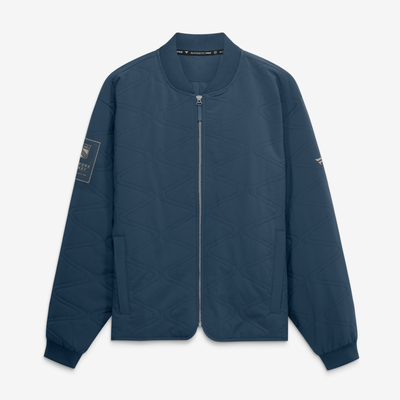 New York Rangers Fanatics Authentic Pro Road Bomber Jacket - Navy