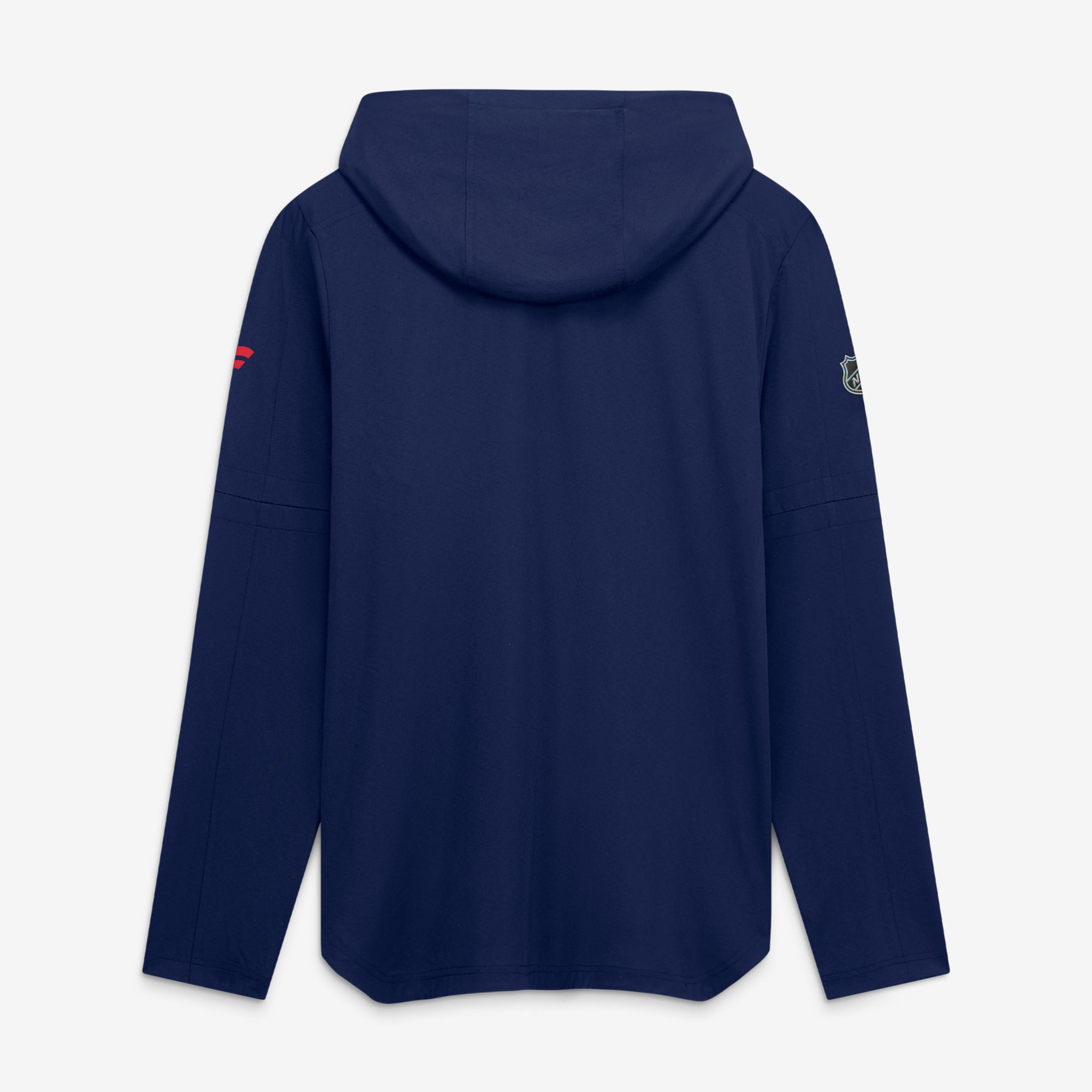 Sweat à capuche léger Fanatics Navy New York Rangers Authentic Pro Train pour homme