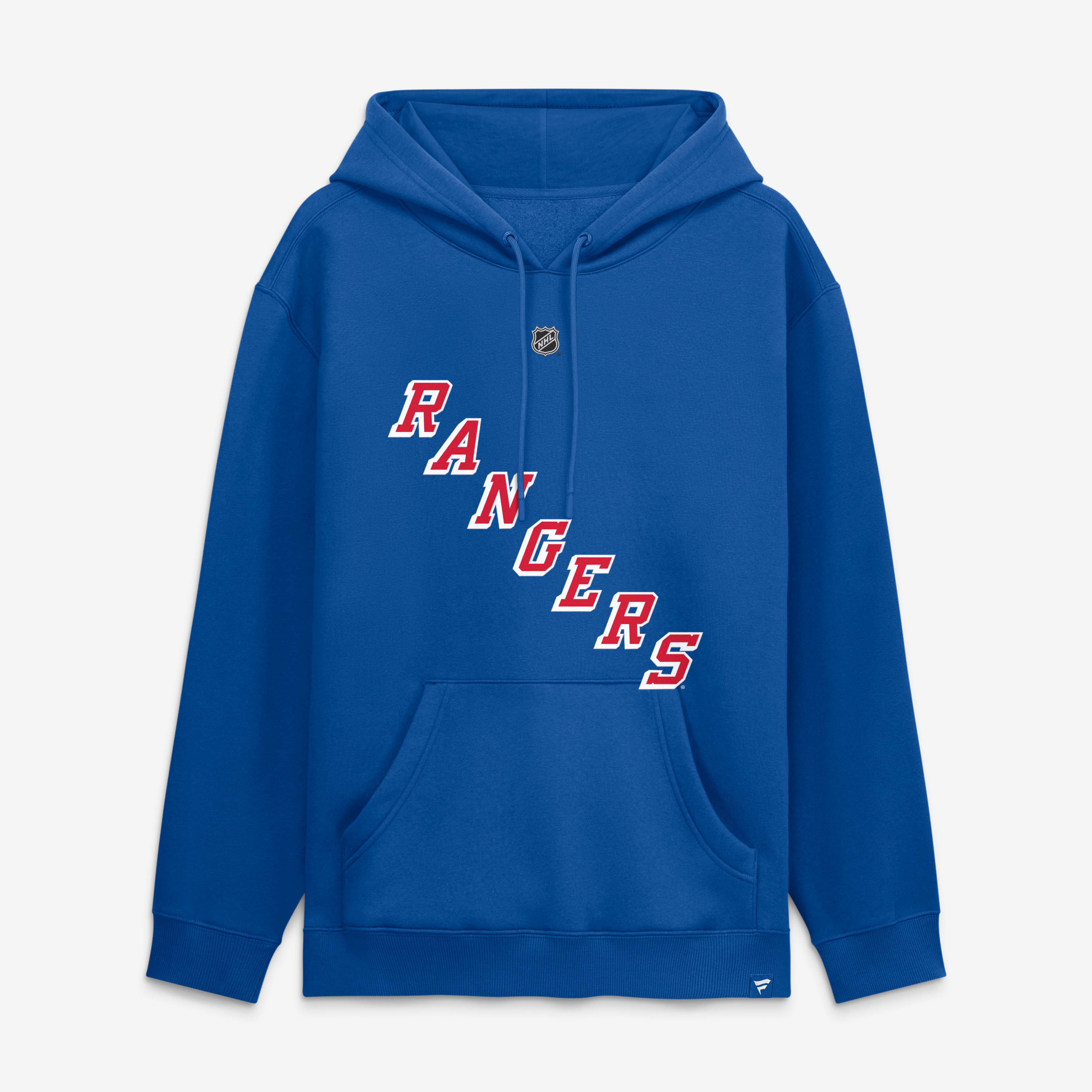 Men's Fanatics Pavel Dorofeyev Blue New York Rangers Authentic Stack Name & Number Hoodie