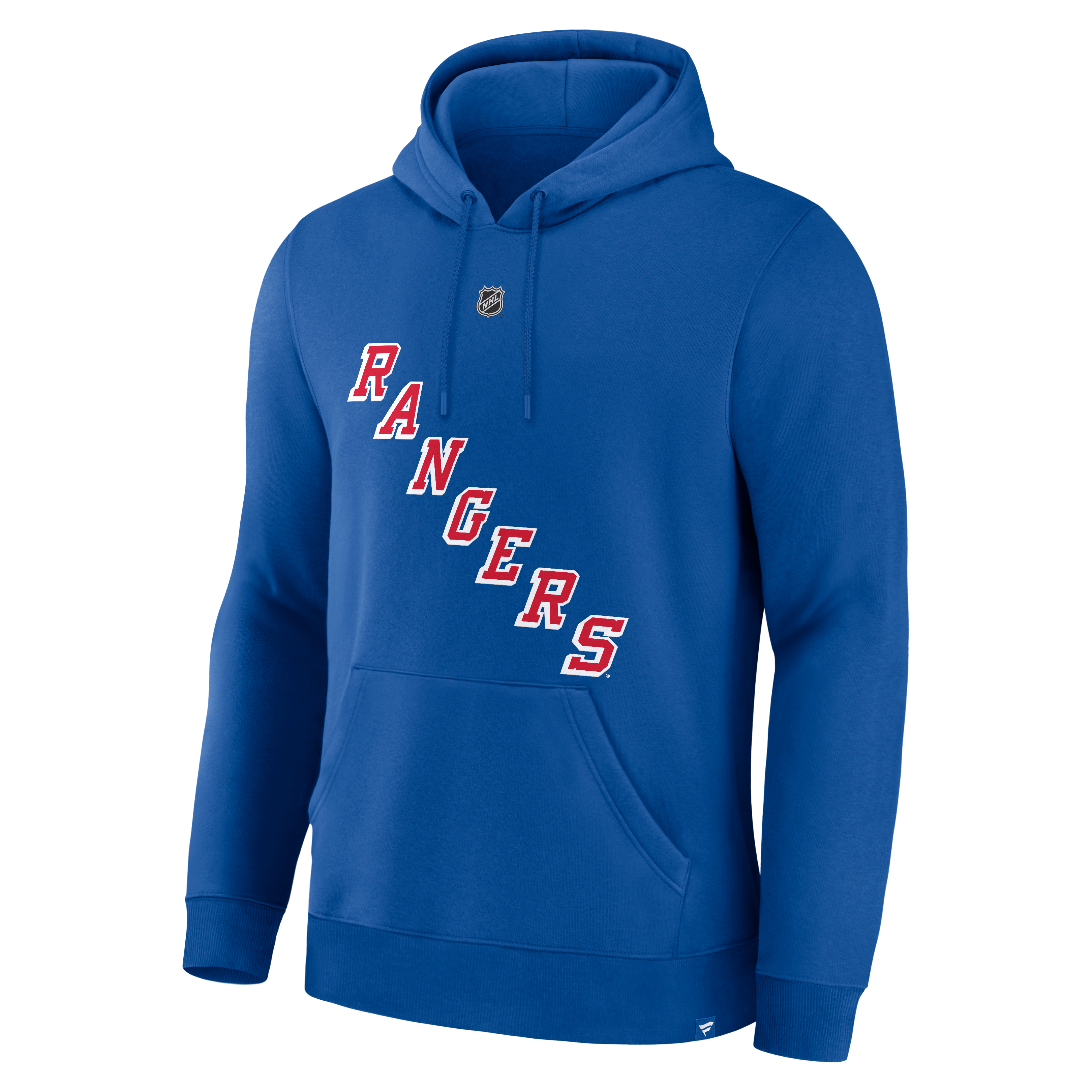 Men's Fanatics Pavel Dorofeyev Blue New York Rangers Authentic Stack Name & Number Hoodie