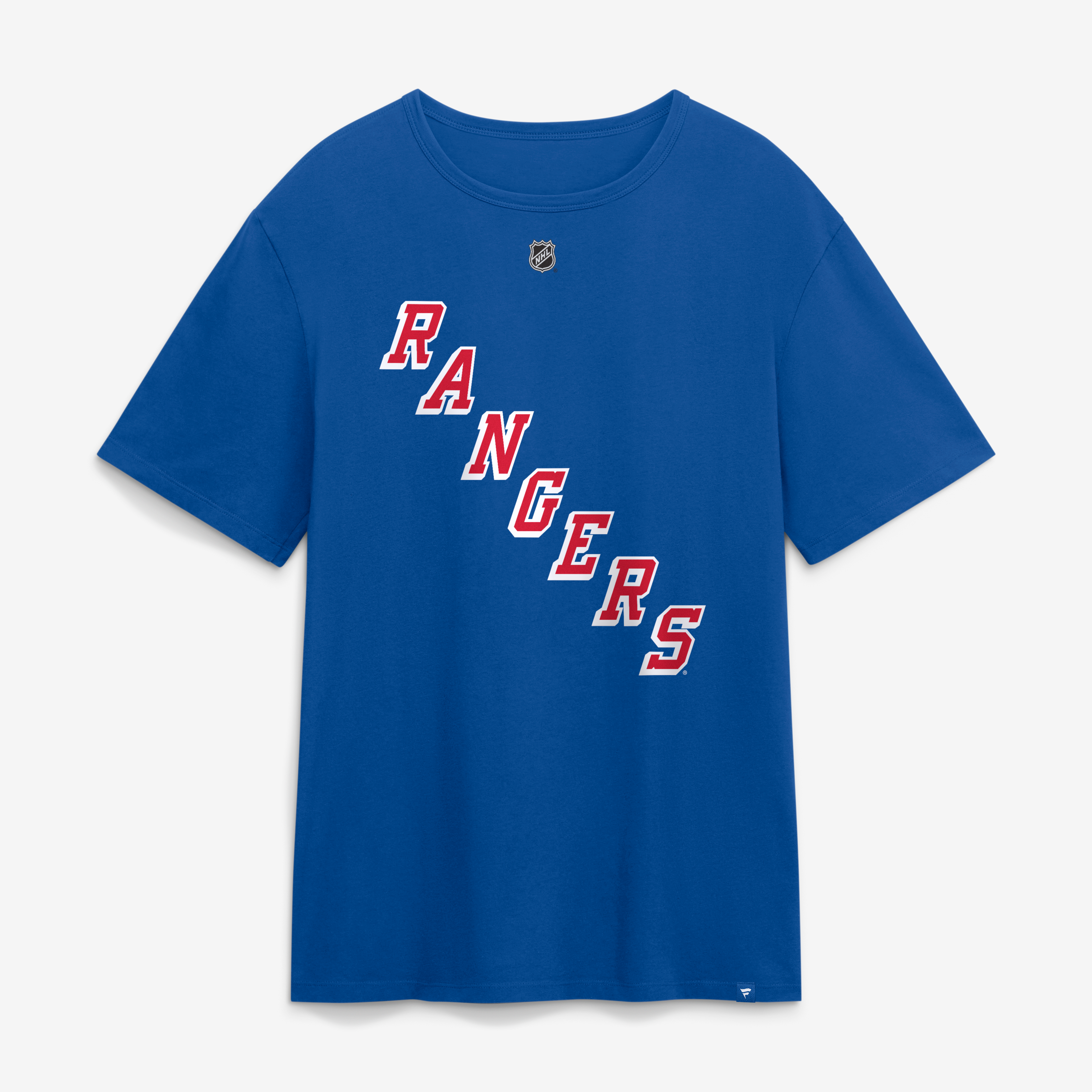 Men's Fanatics Pavel Dorofeyev Blue New York Rangers Authentic Stack Name & Number T-Shirt