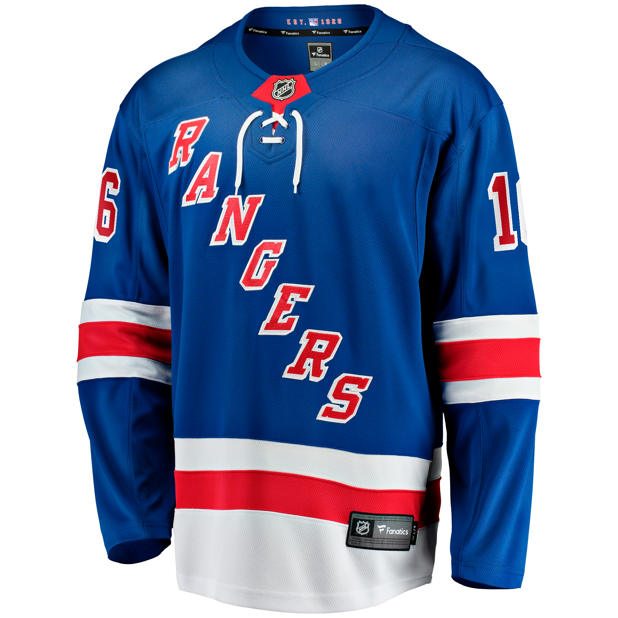 Men's Fanatics Pavel Dorofeyev Blue New York Rangers Home Breakaway Jersey