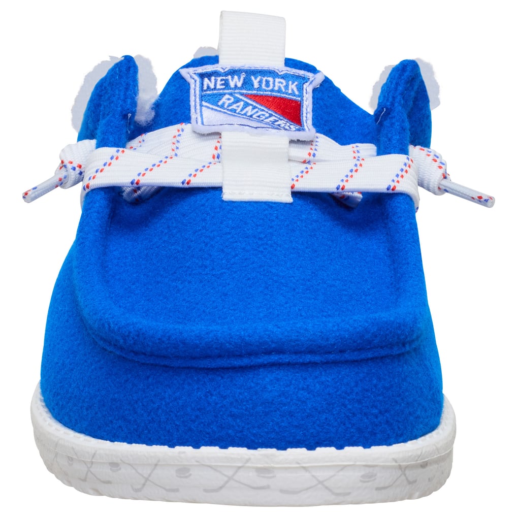 Men's New York Rangers Hey Dude Blue Wally Casual Slip-On Shoes