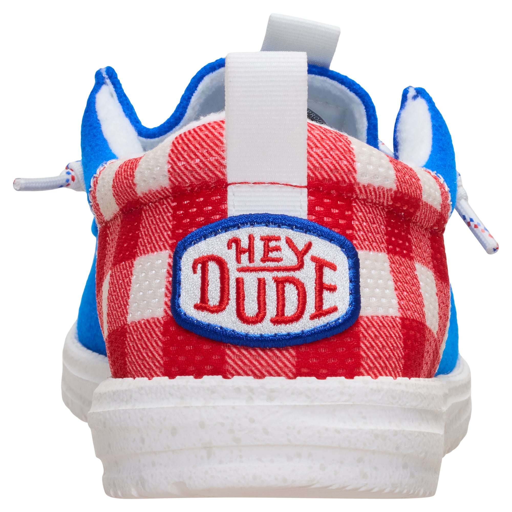 Chaussures décontractées à enfiler pour hommes Hey Dude Blue New York Rangers Wally Funk