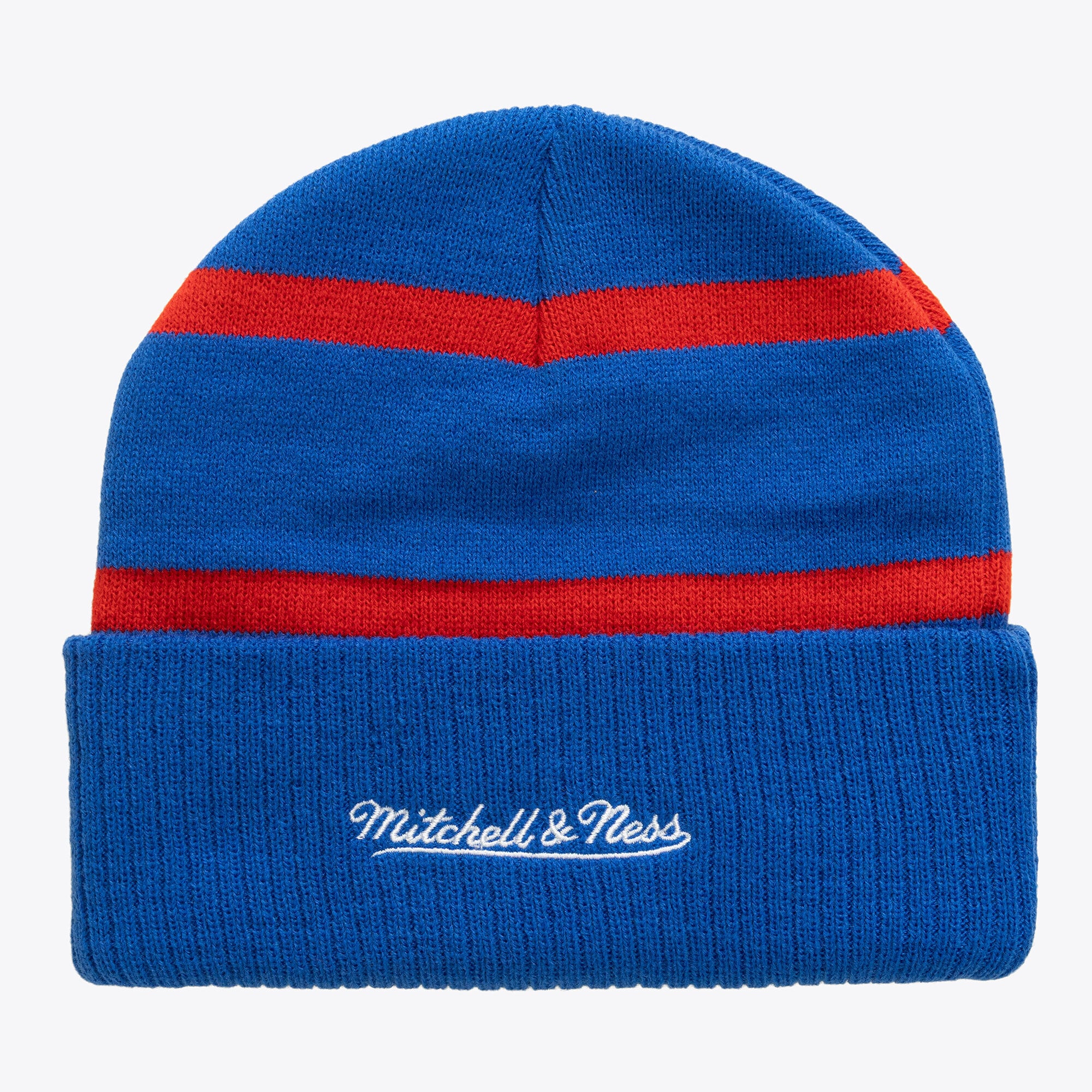 Bonnet à revers Mitchell & Ness bleu pour homme