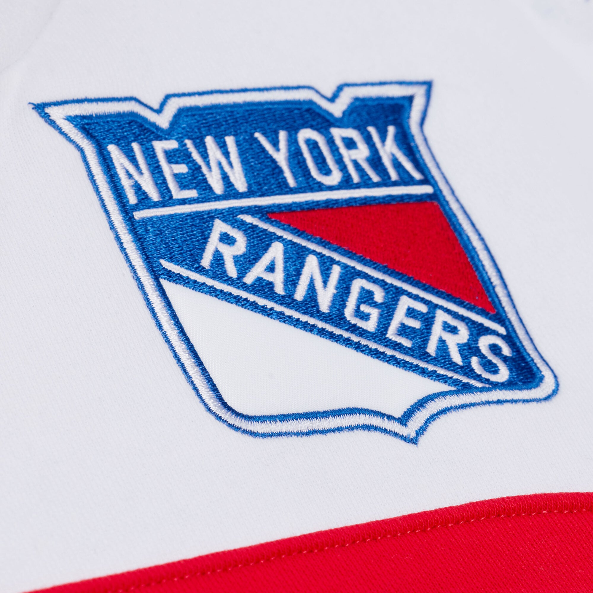 Men's Mitchell & Ness Royal New York Rangers Head Coach Hoodie