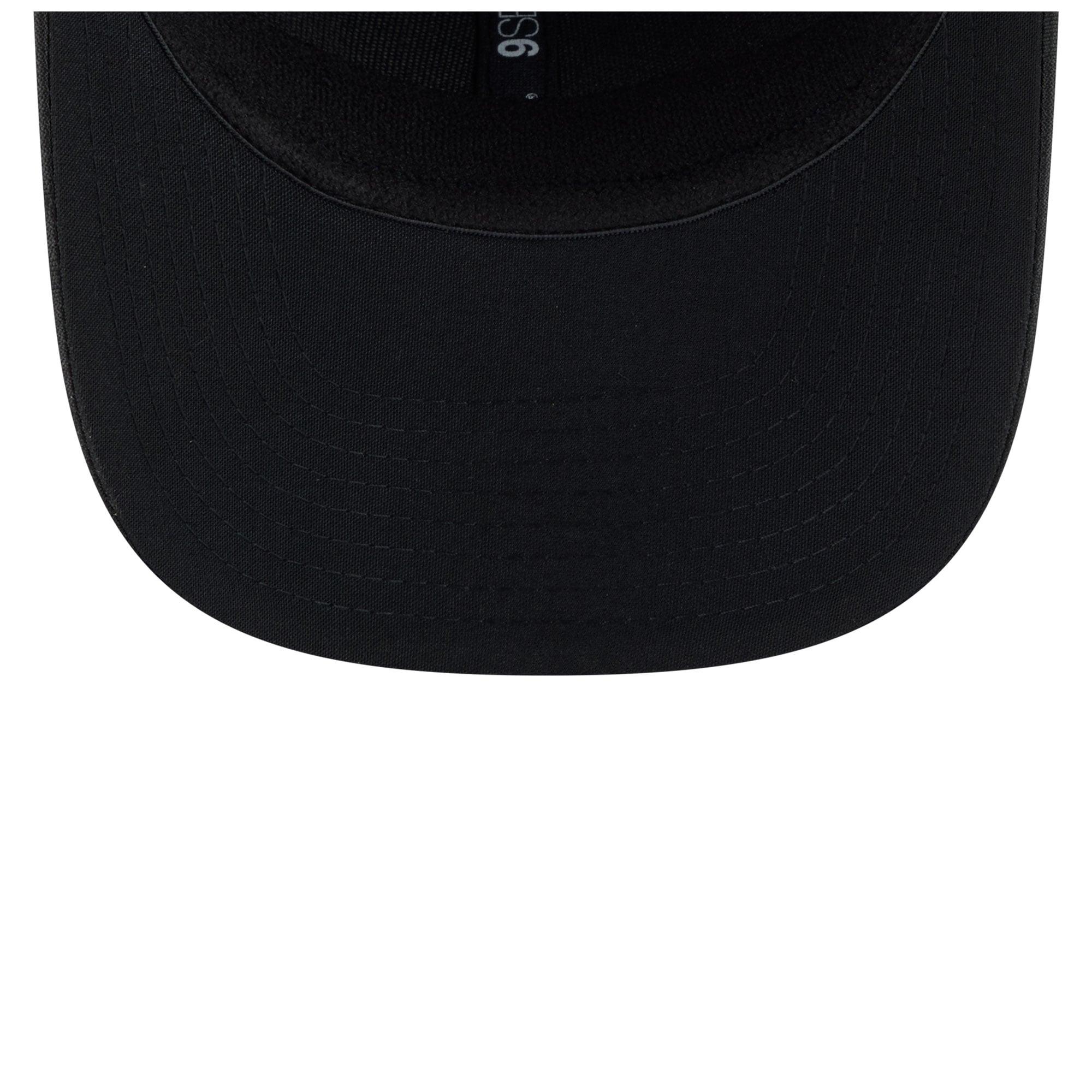 Casquette ajustable perforée New Era 9SEVENTY camouflage New York Rangers noire pour homme