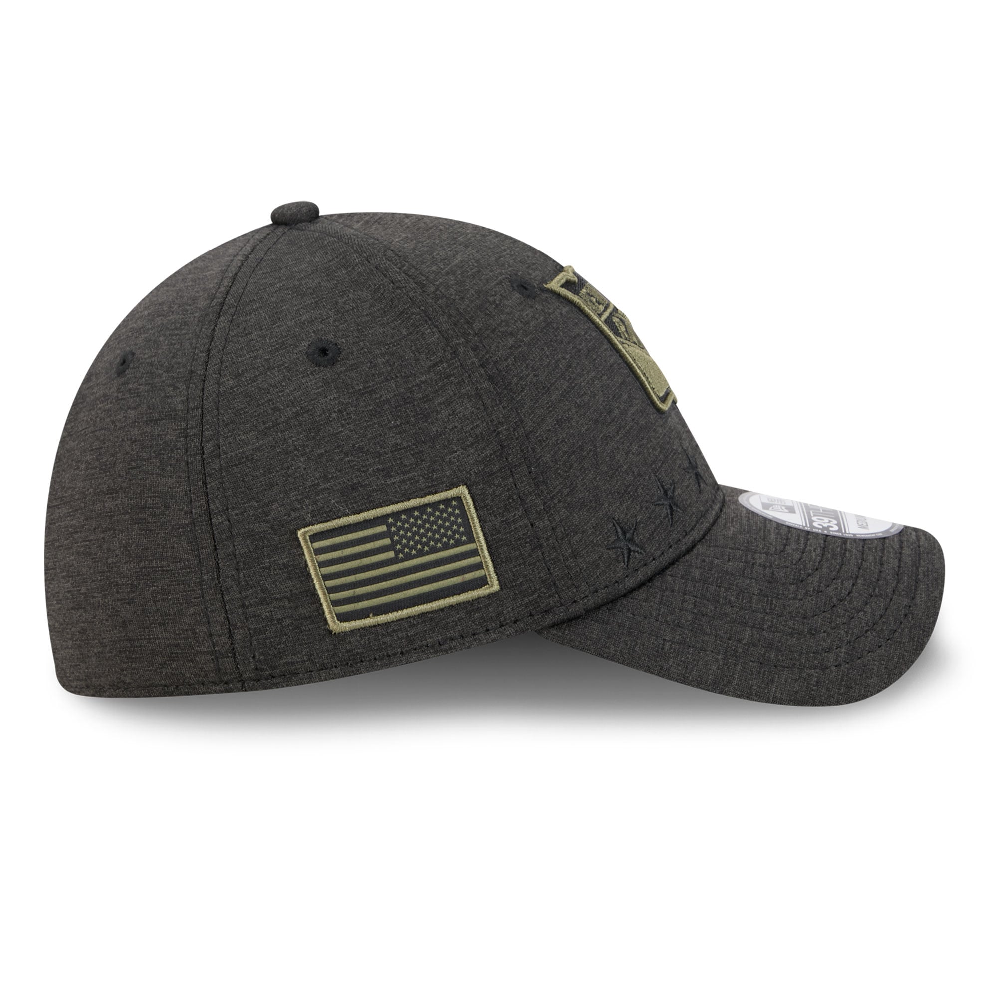 Casquette extensible New Era Stealth Mode Flex 39Thirty noire pour homme, York Rangers