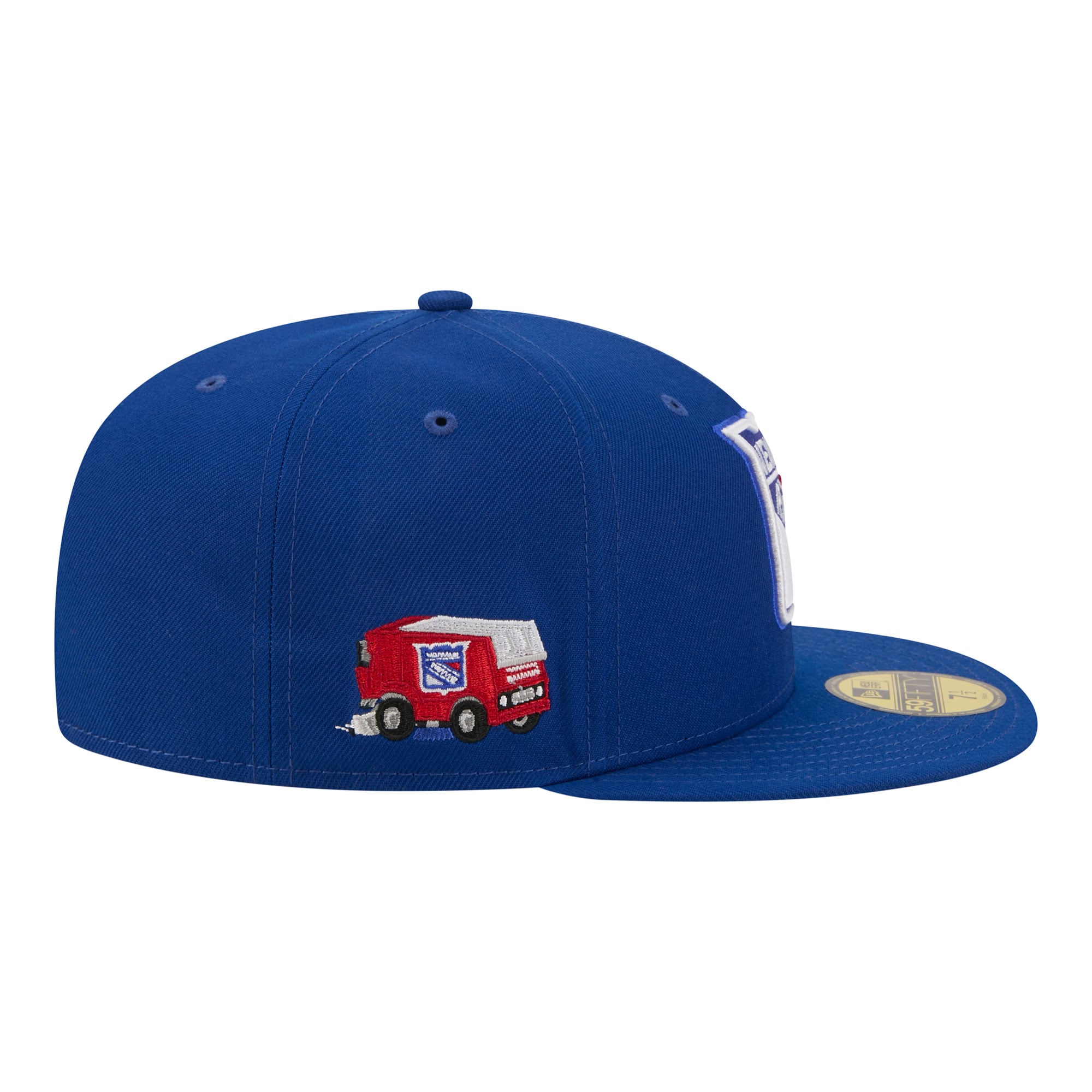 Men's New Era Blue York Rangers Zamboni 59FIFTY Fitted Hat