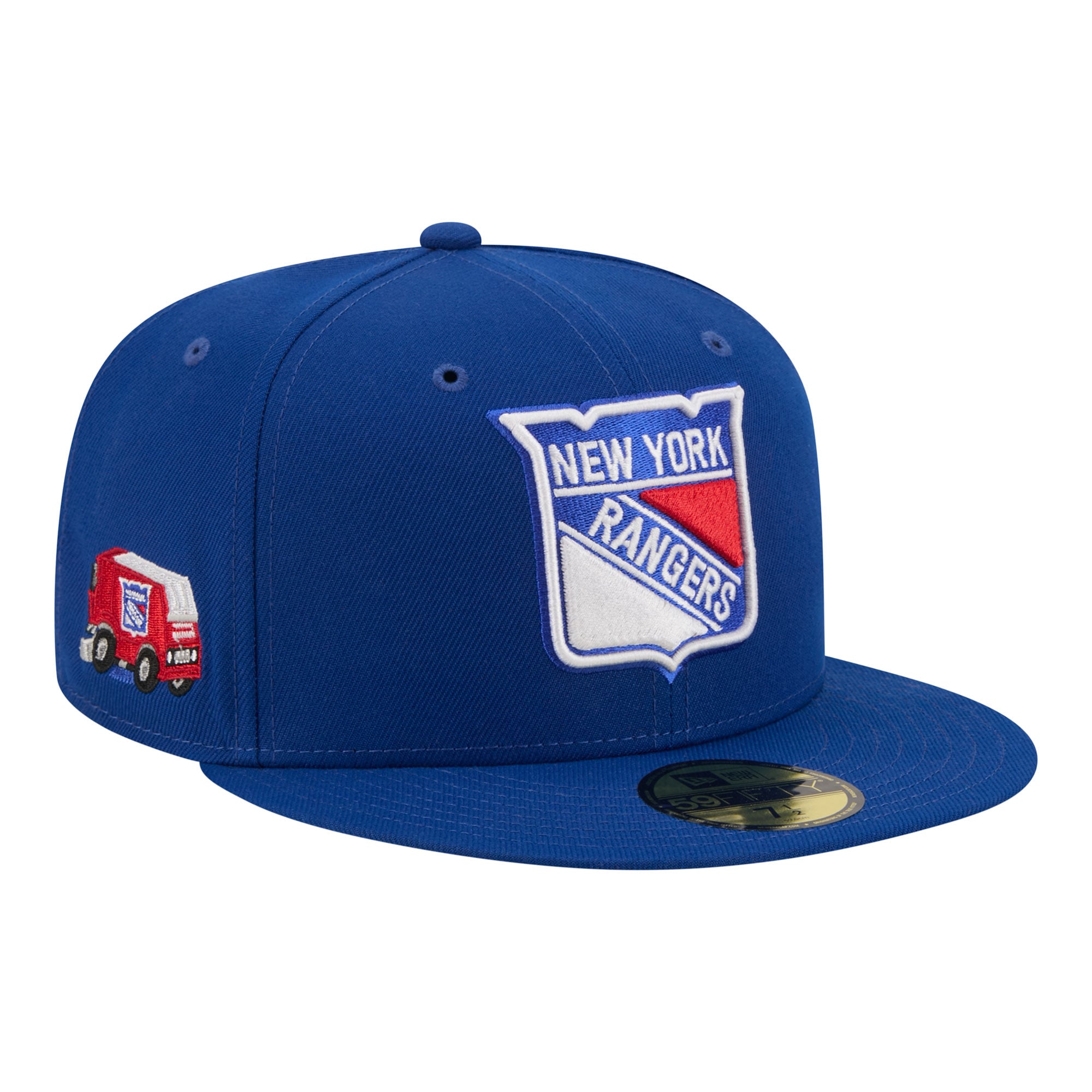 Men's New Era  Blue York Rangers Zamboni 59FIFTY Fitted Hat