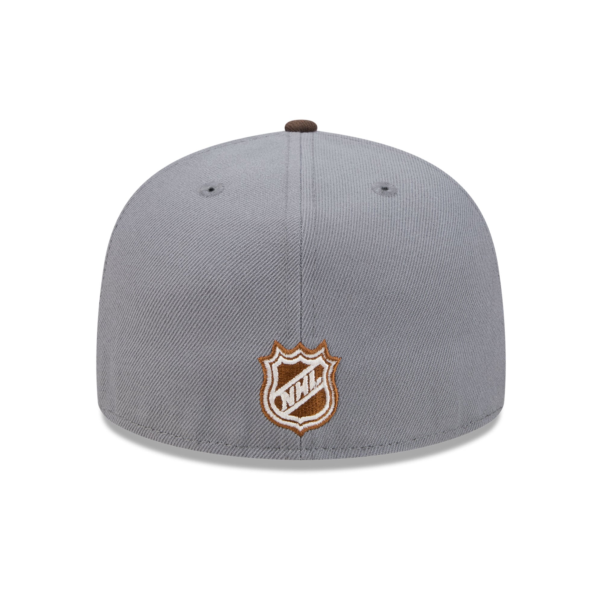 Men's New Era Charcoal/Brown York Rangers Wood Tones 59FIFTY Fitted Hat