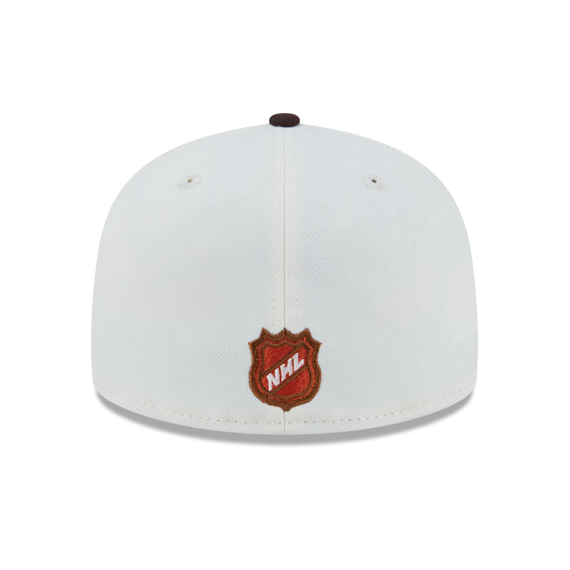 Casquette ajustée New Era 59FIFTY crème pour homme, York Rangers, motif citrouille épicée