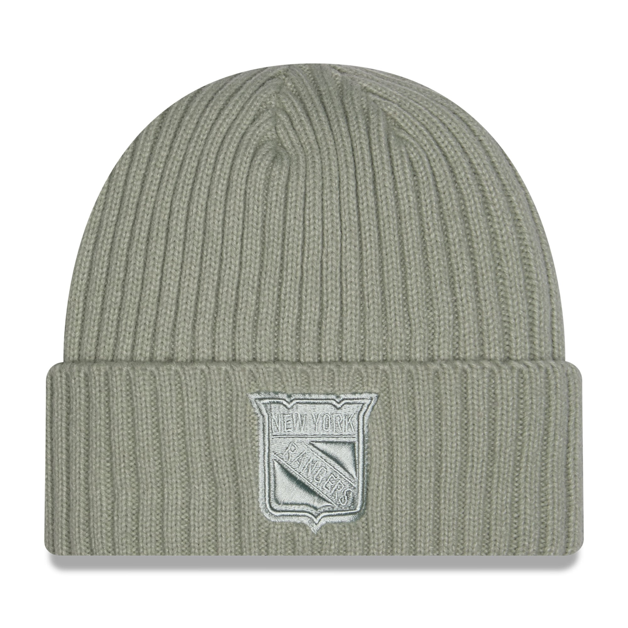 Bonnet à revers New Era vert sauge pour homme, New Era New York Rangers Color Pack
