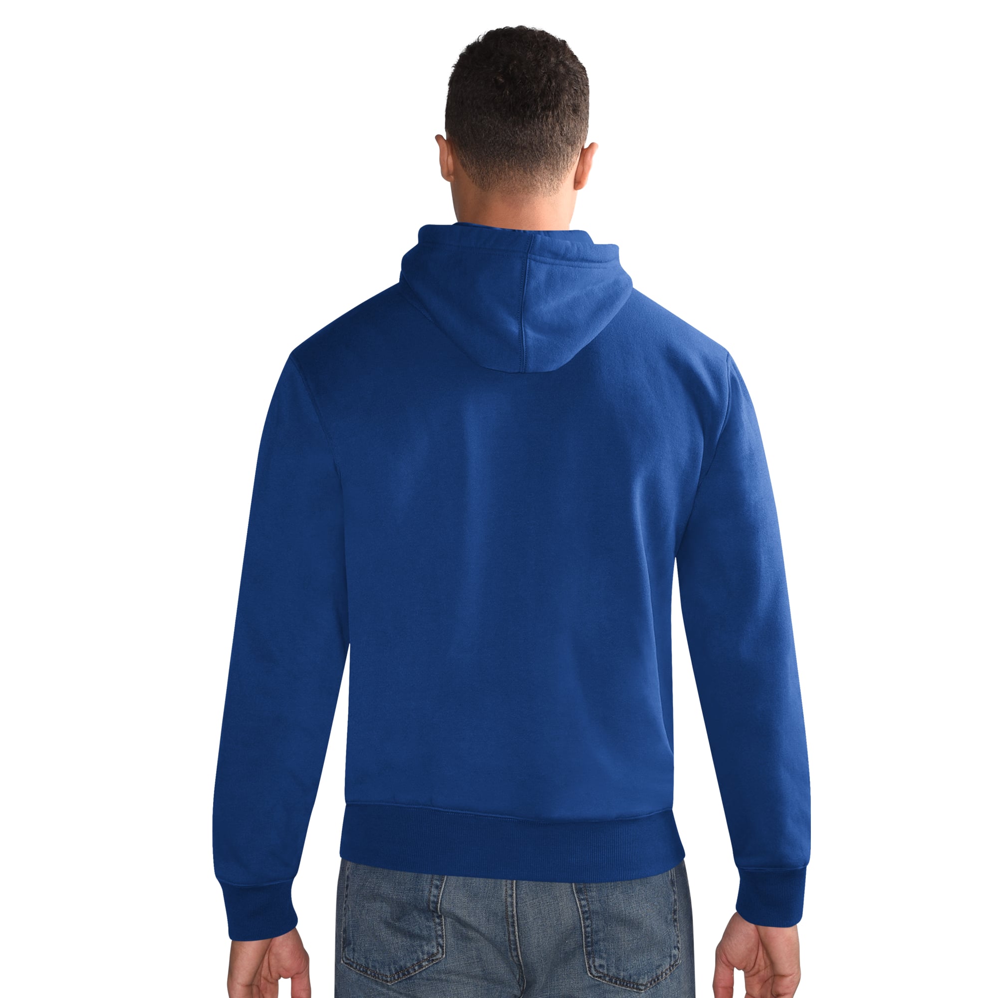 Men's Starter  Blue New York Rangers Two-Pack Hoodie & Knit Hat Set