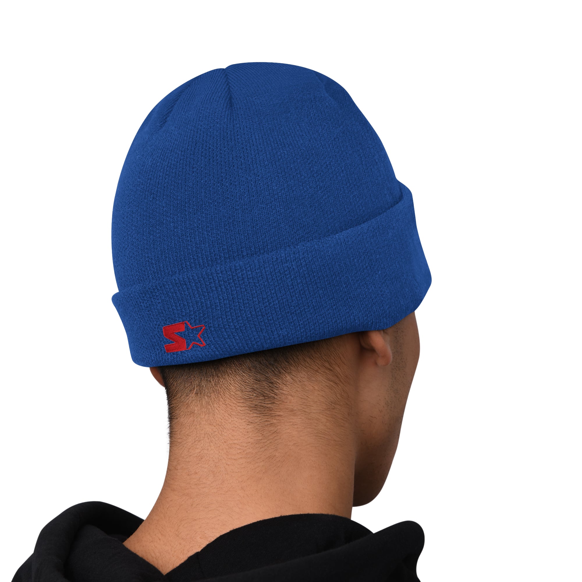 Men's Starter  Blue New York Rangers Two-Pack Hoodie & Knit Hat Set