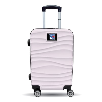 New York Rangers MOJO Pink Color Blitz Carry-On Hardcase Spinner Luggage
