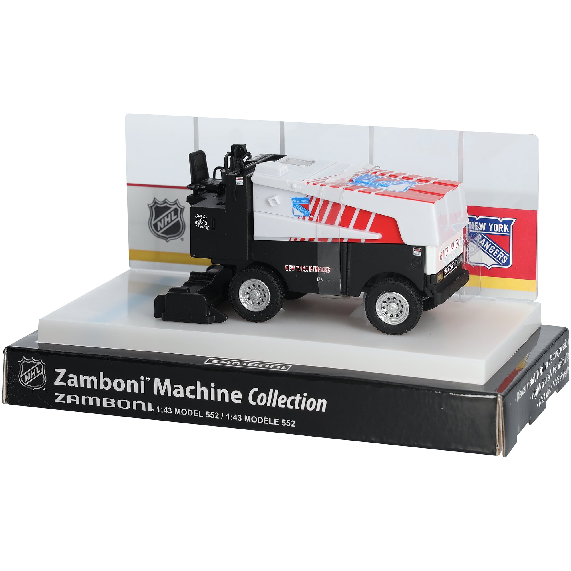 New York Rangers 2026-27 Season 1:43 Scale Die-Cast Zamboni