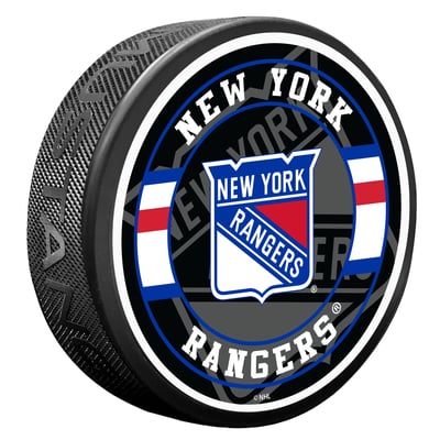 New York Rangers Spotlight Hockey Puck
