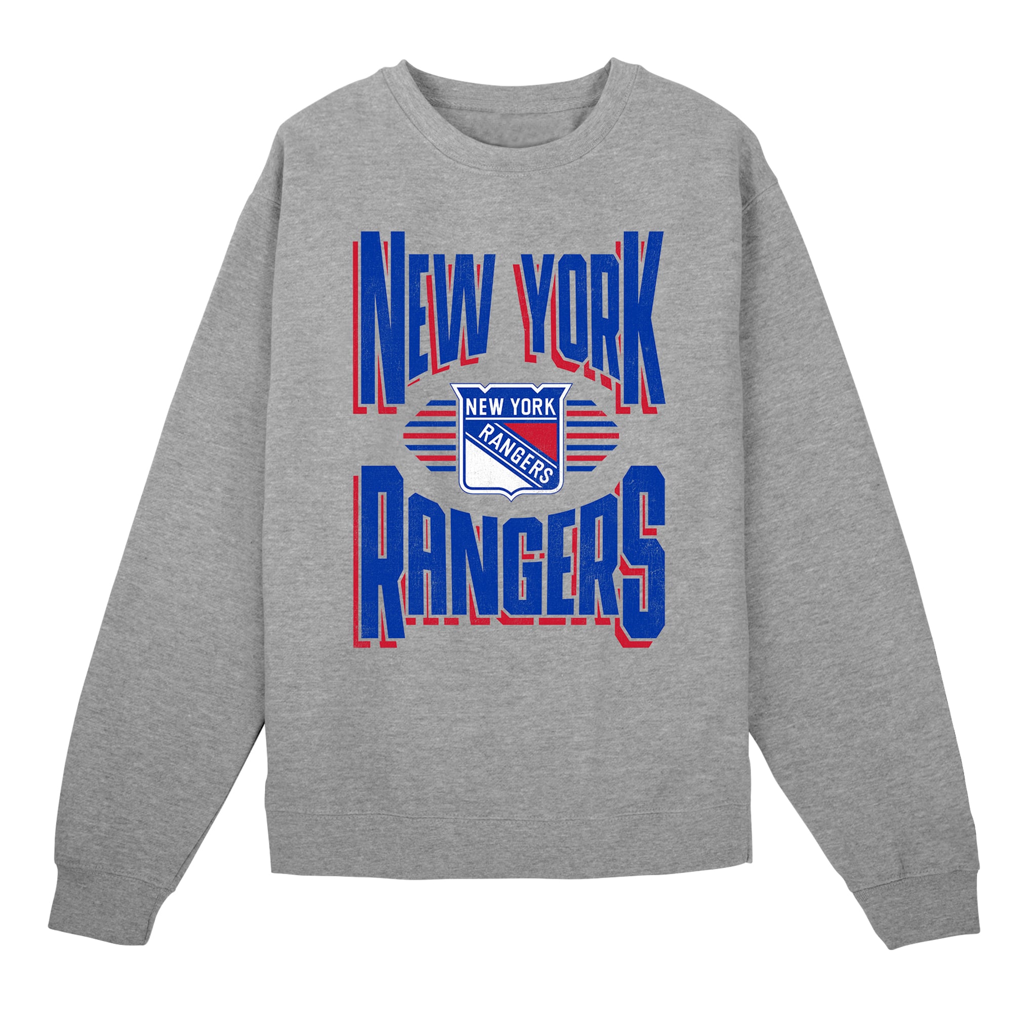 Sweat-shirt gris Jet Stream des Rangers de New York pour enfants d'âge préscolaire Outerstuff